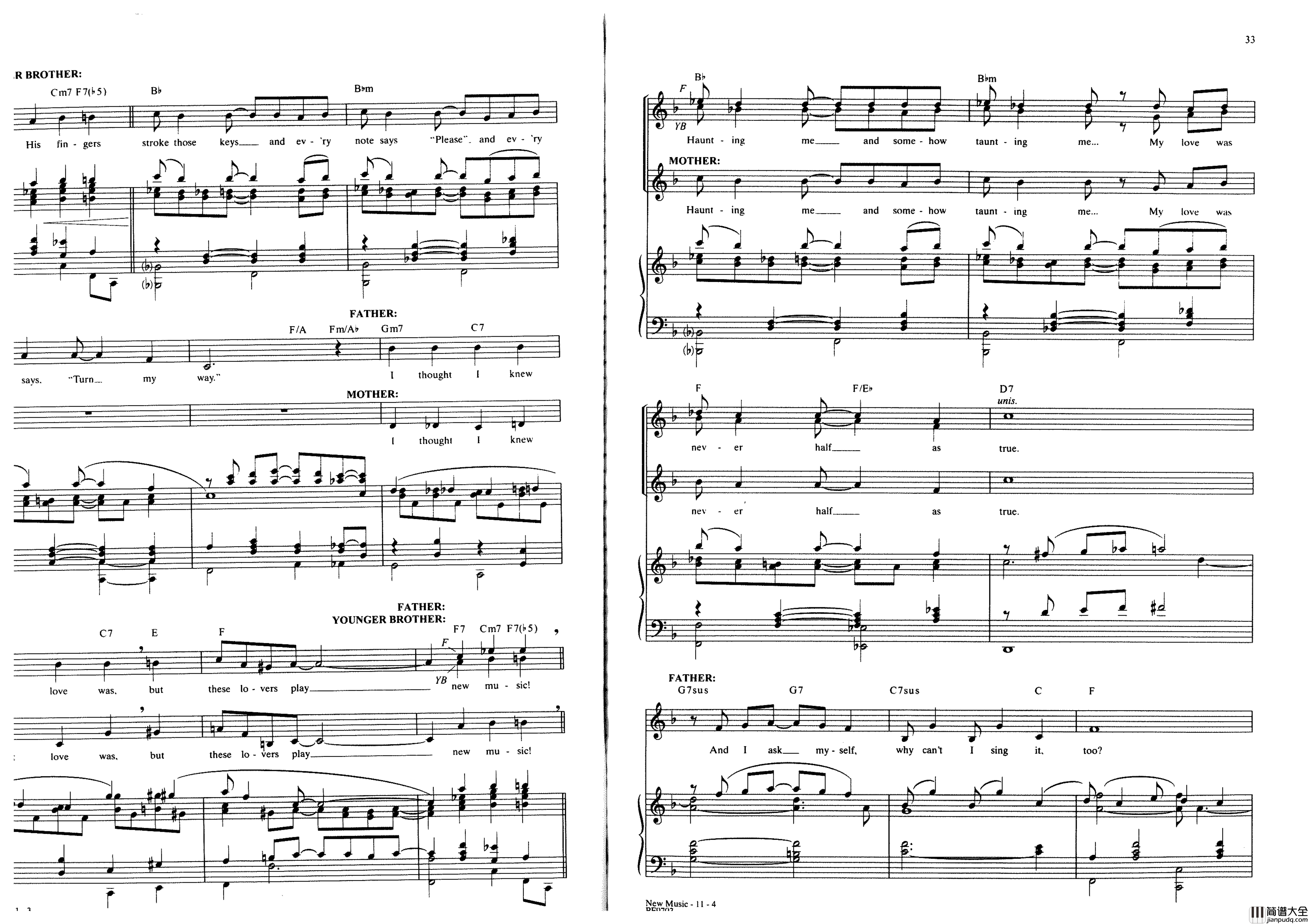 Ragtime全集钢琴谱_Stephen_Flaherty