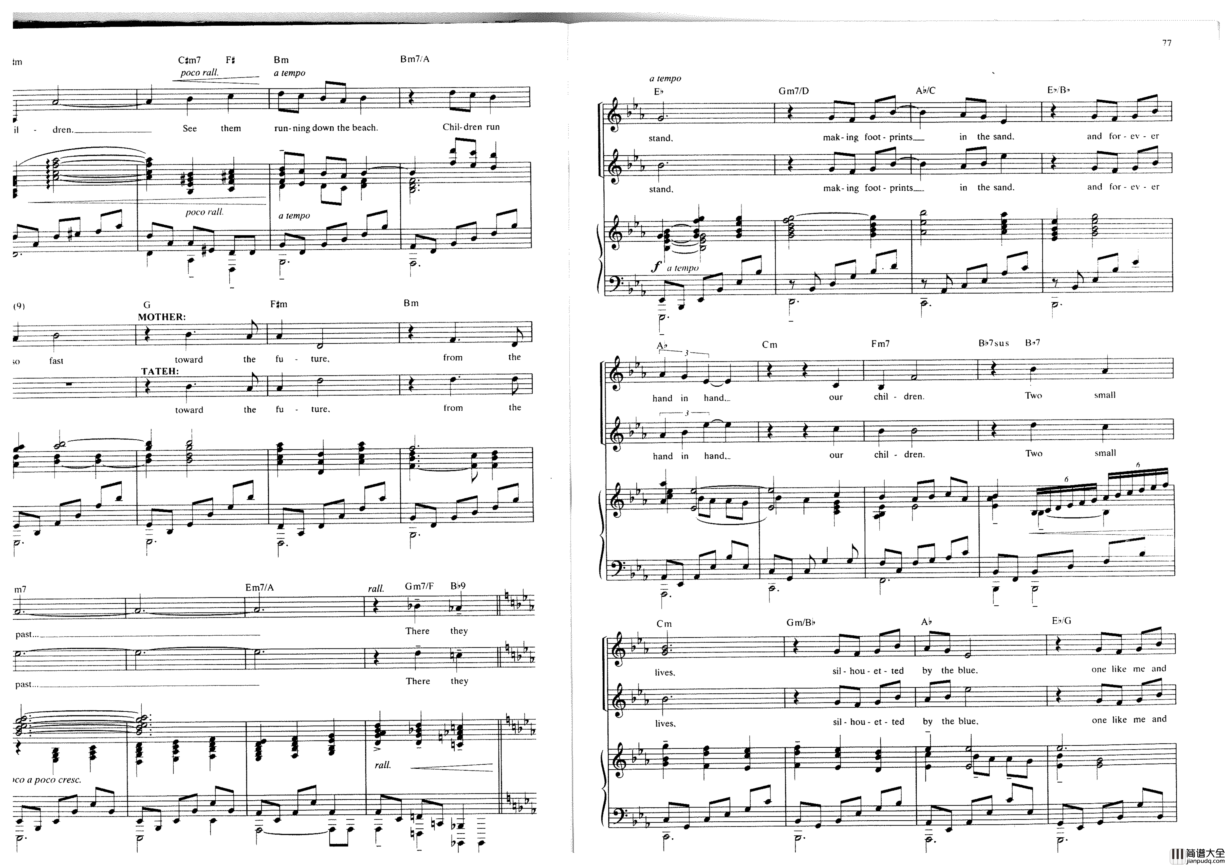 Ragtime全集钢琴谱_Stephen_Flaherty