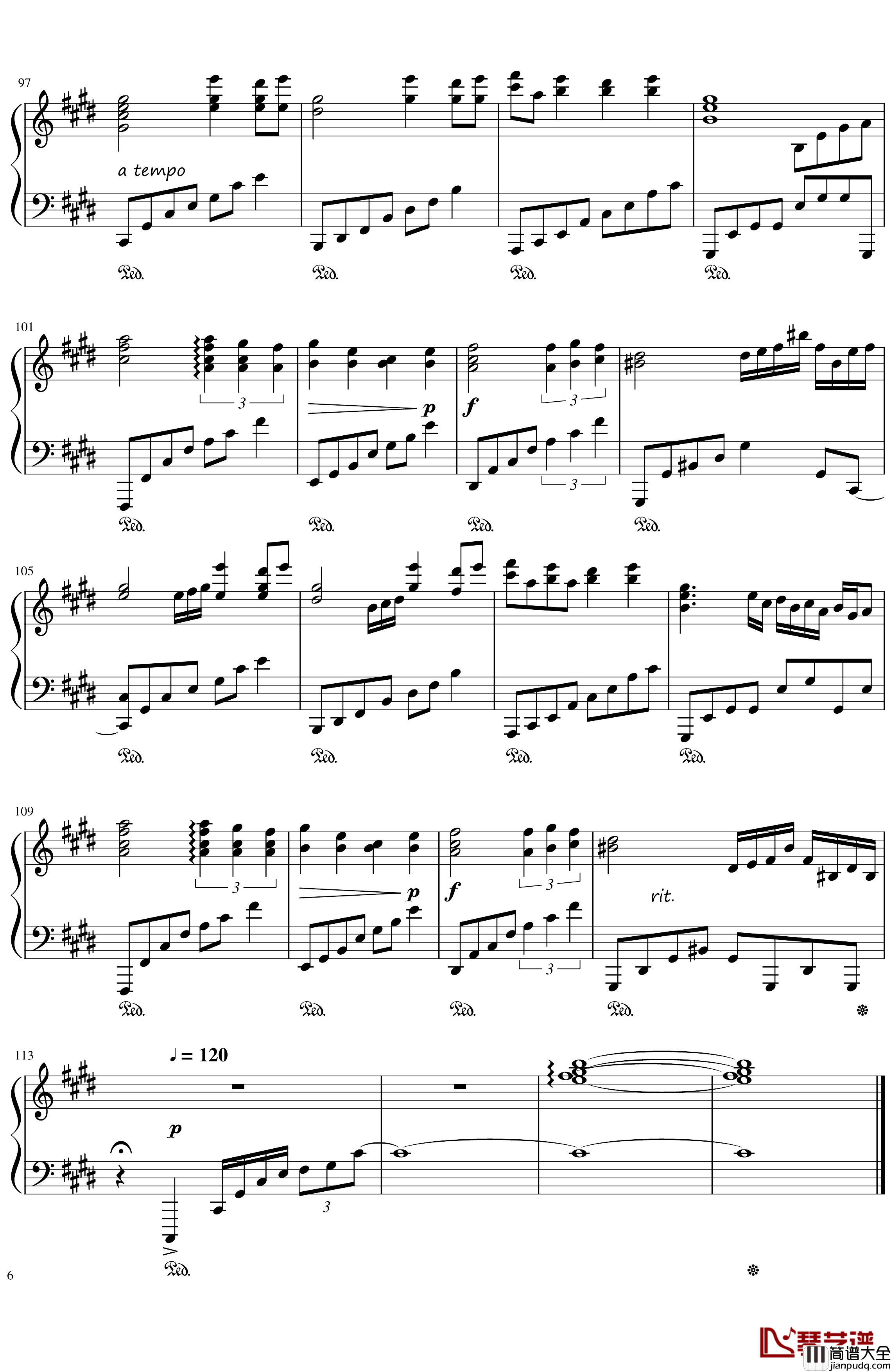 懐かしき東方の血～Old_World钢琴谱_东方永夜抄_东方project