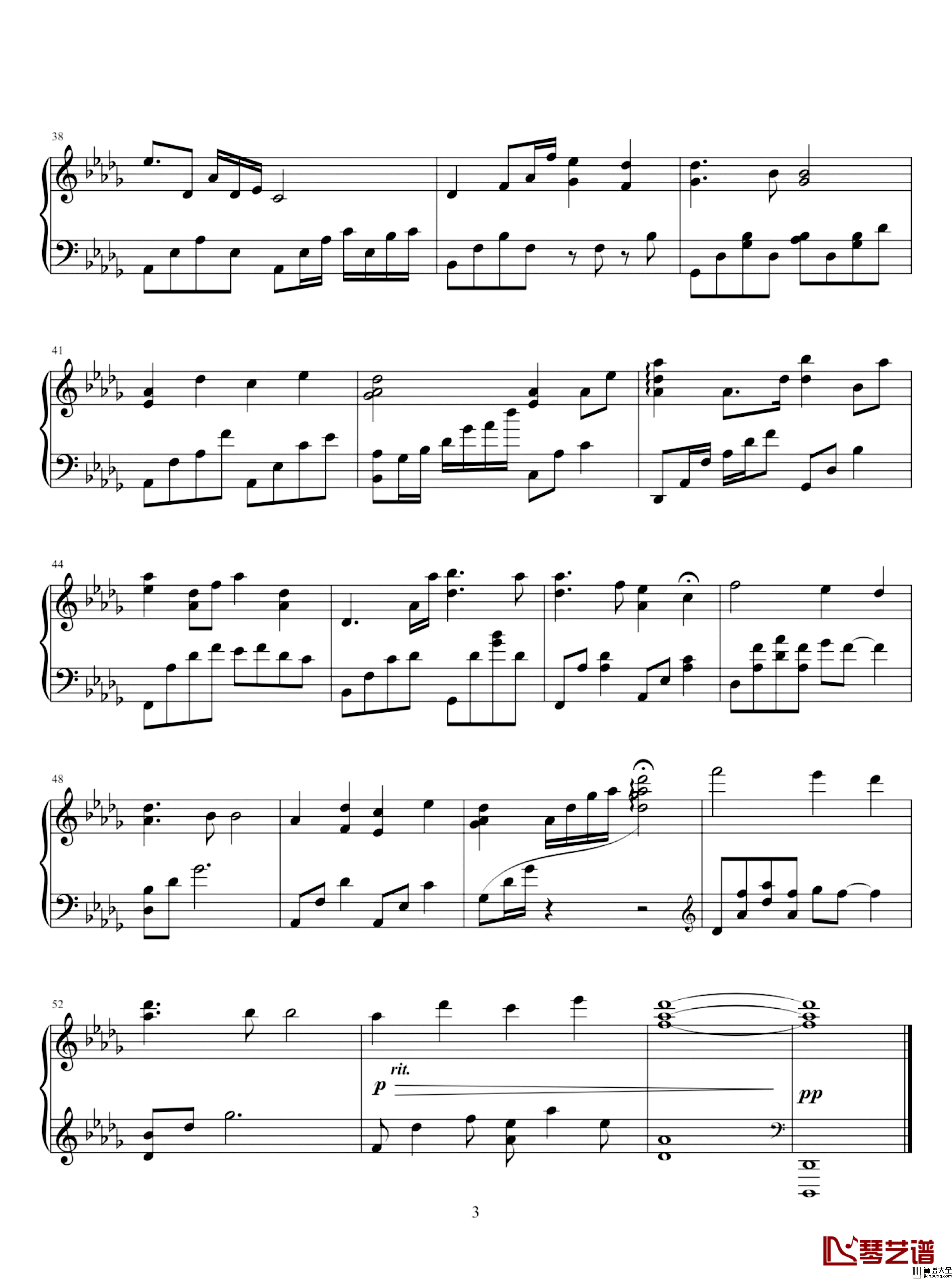 Nearer_My_God_to_Thee钢琴谱_泰坦尼克