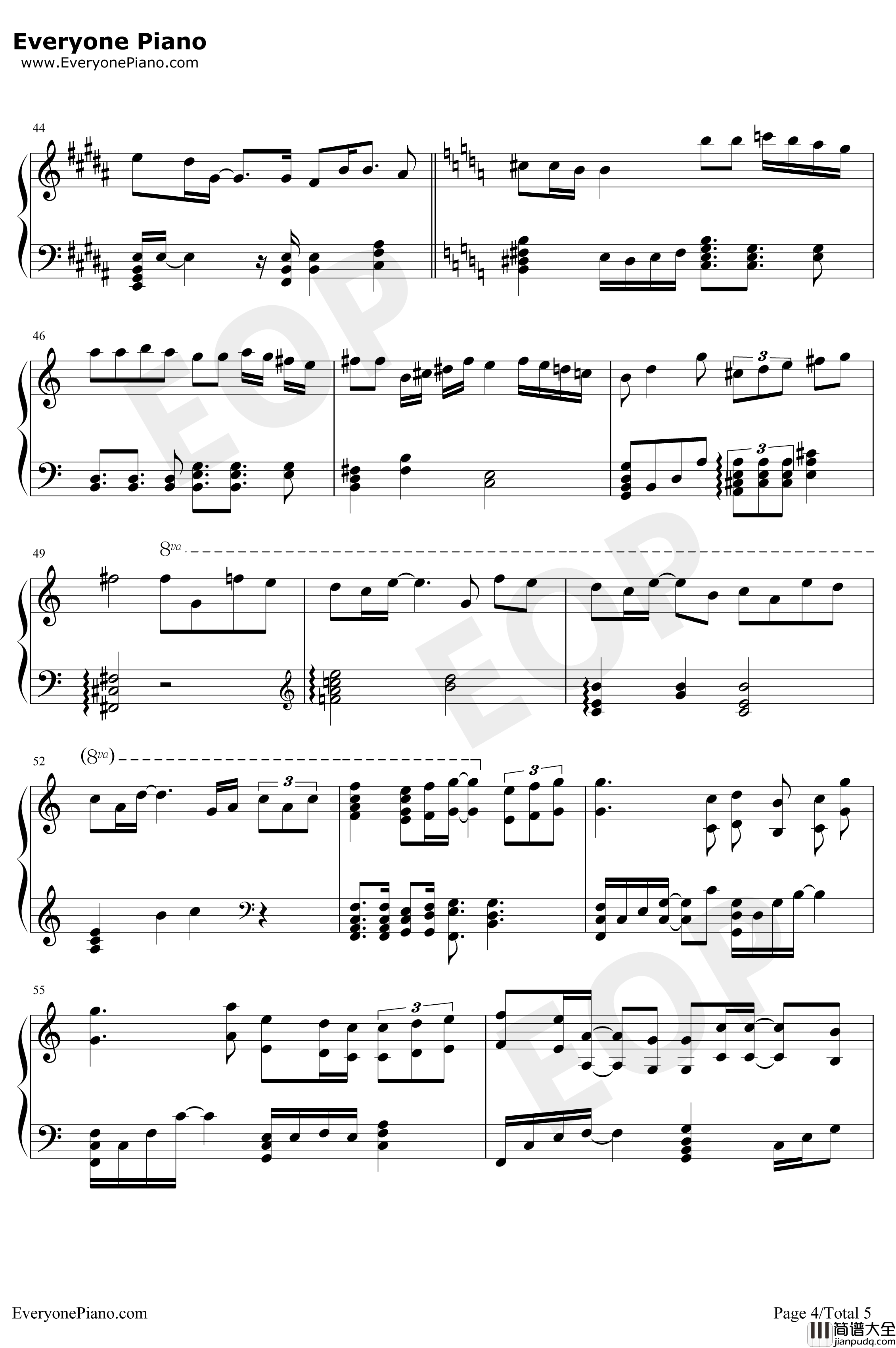 摩天轮的思念钢琴谱_王俊凯_超少年密码插曲