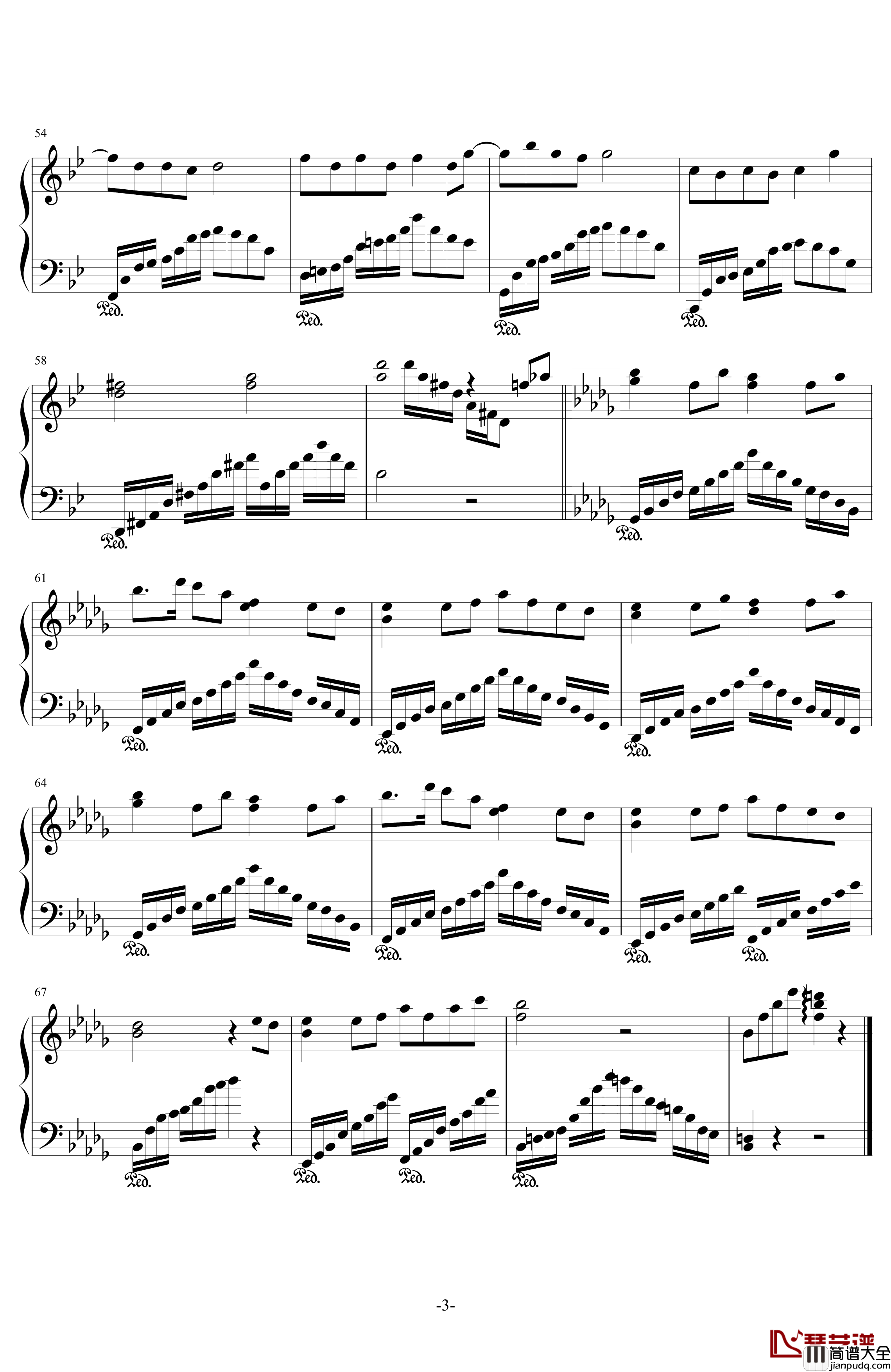 とおりゃんせ～甘美風来钢琴谱_千恋*万花