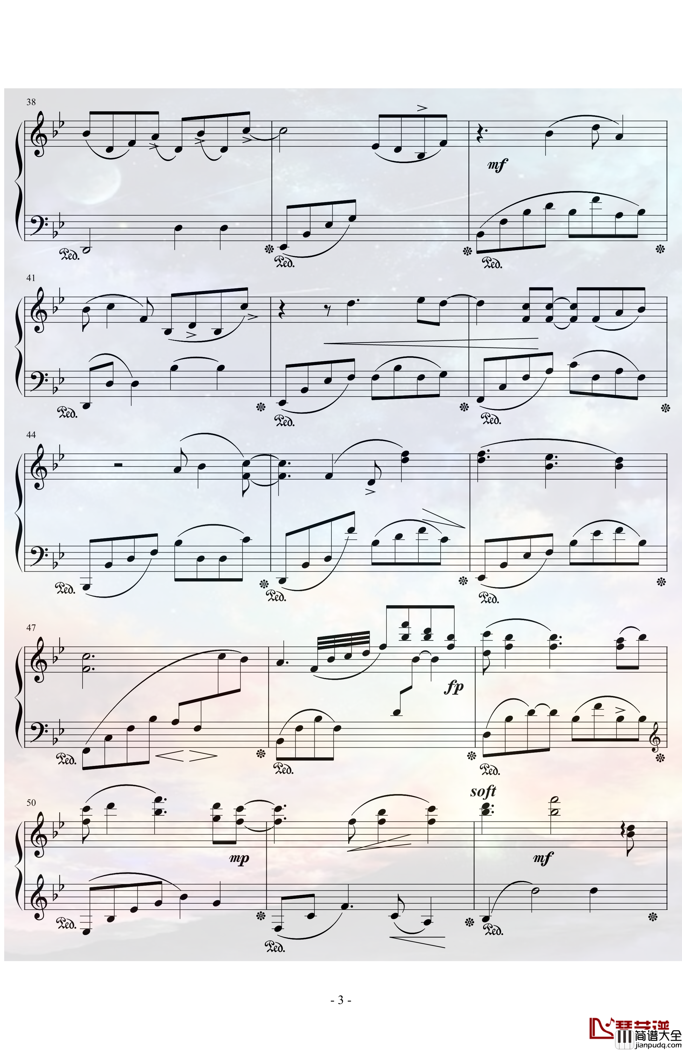 Xeuphoria钢琴谱___Lights_Xeuphoria