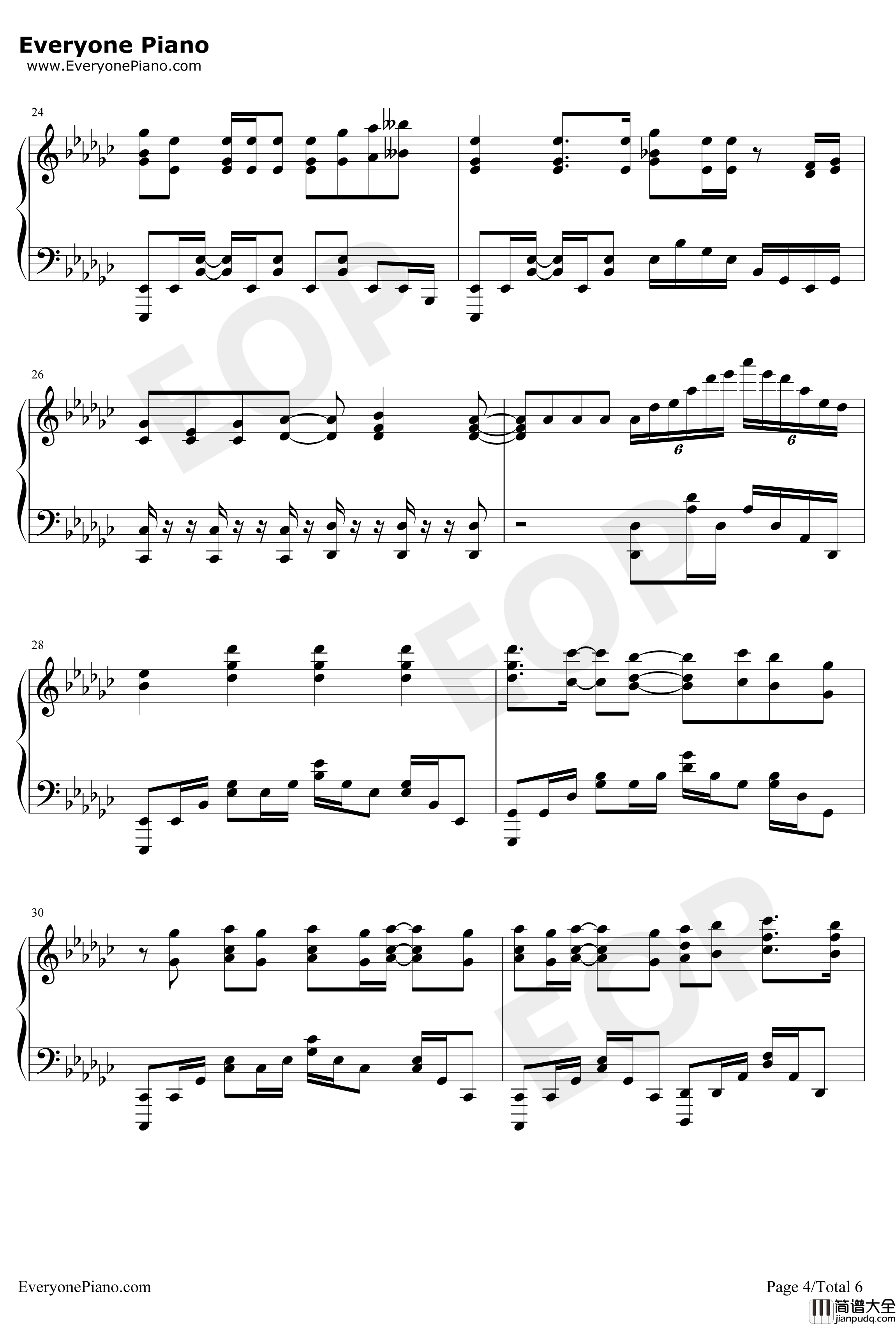 KODO钢琴谱_nonoc_魔法少女特殊战明日香OP