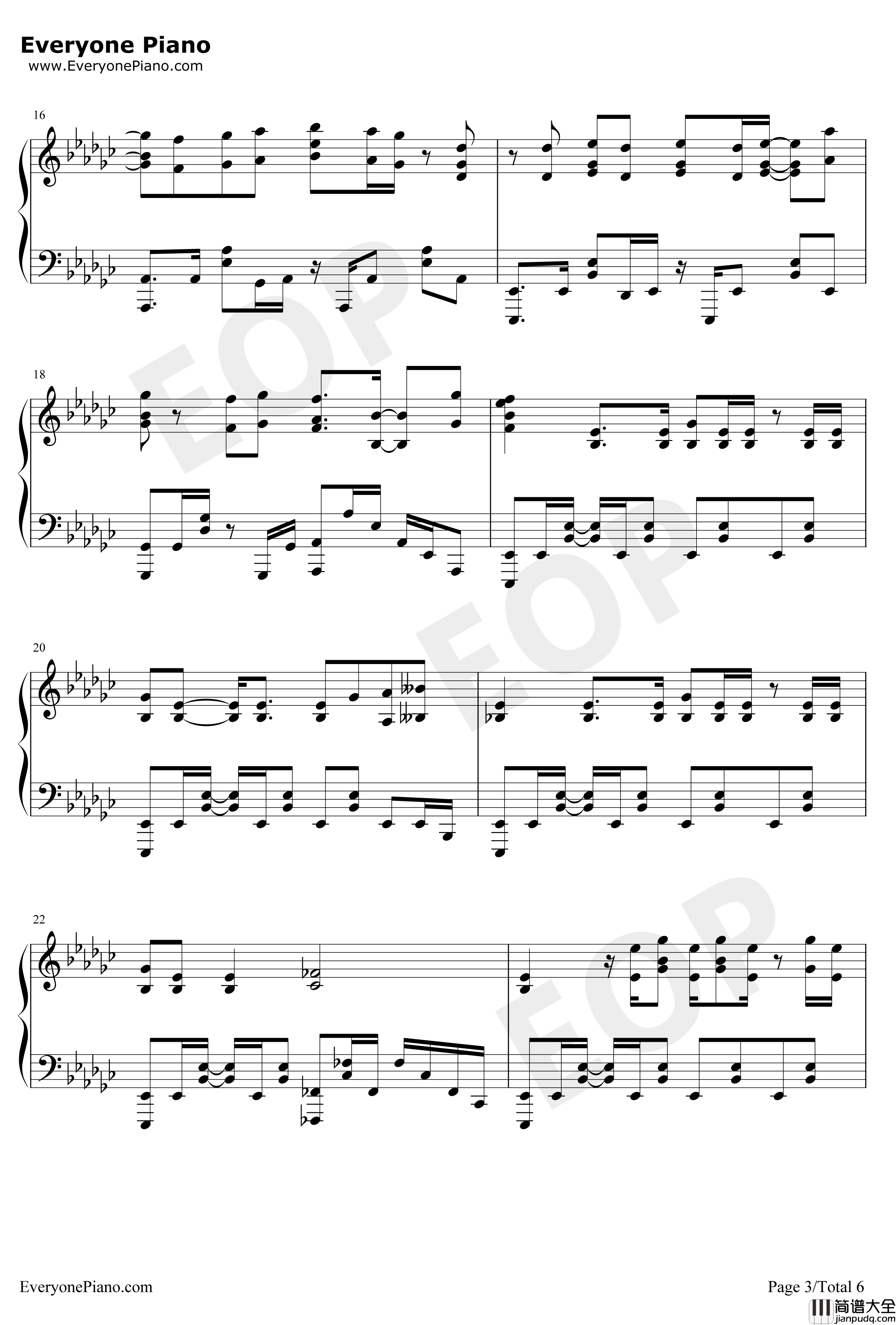 KODO钢琴谱_nonoc_魔法少女特殊战明日香OP