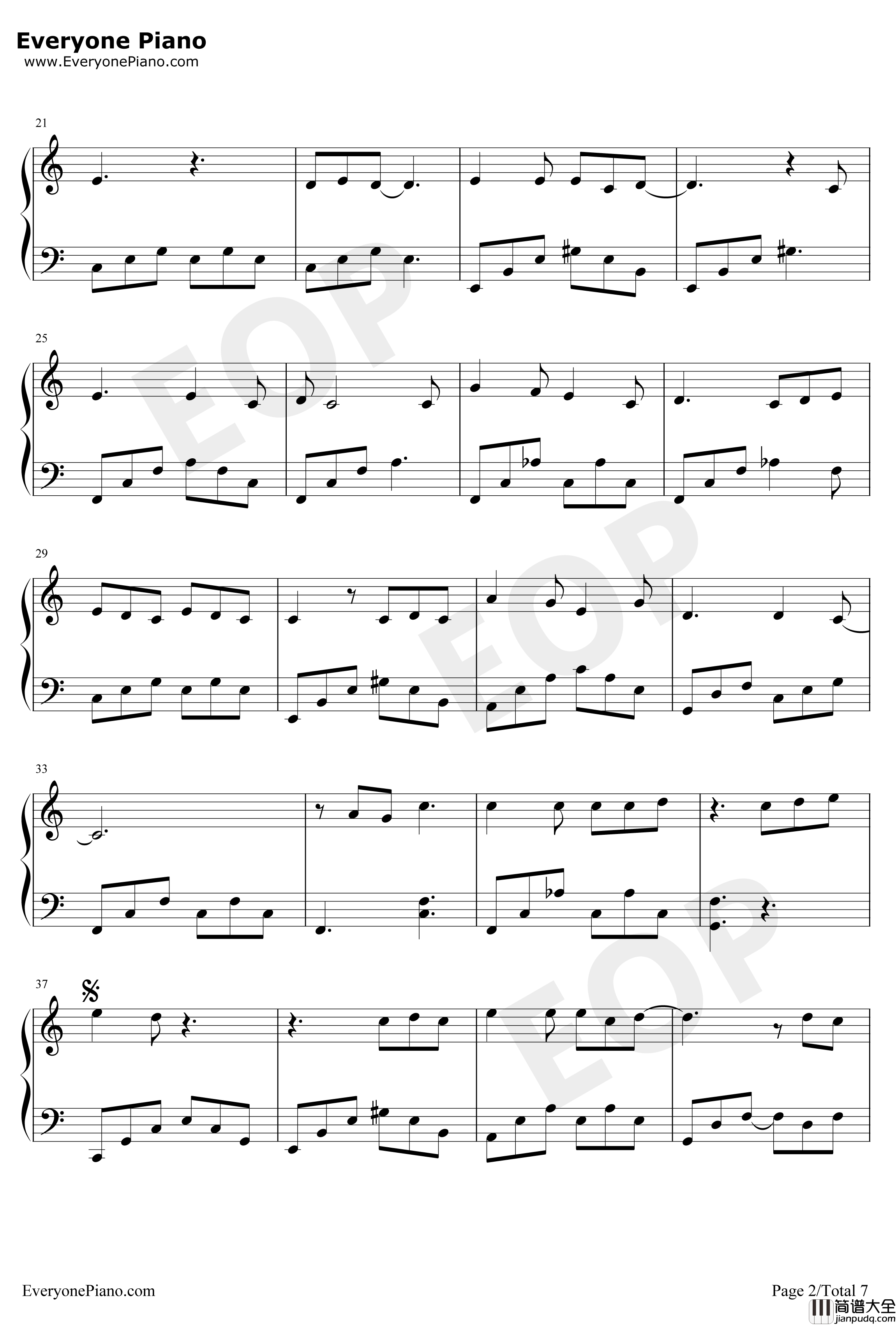 Make_It_Count钢琴谱_Chen_触及真心OST