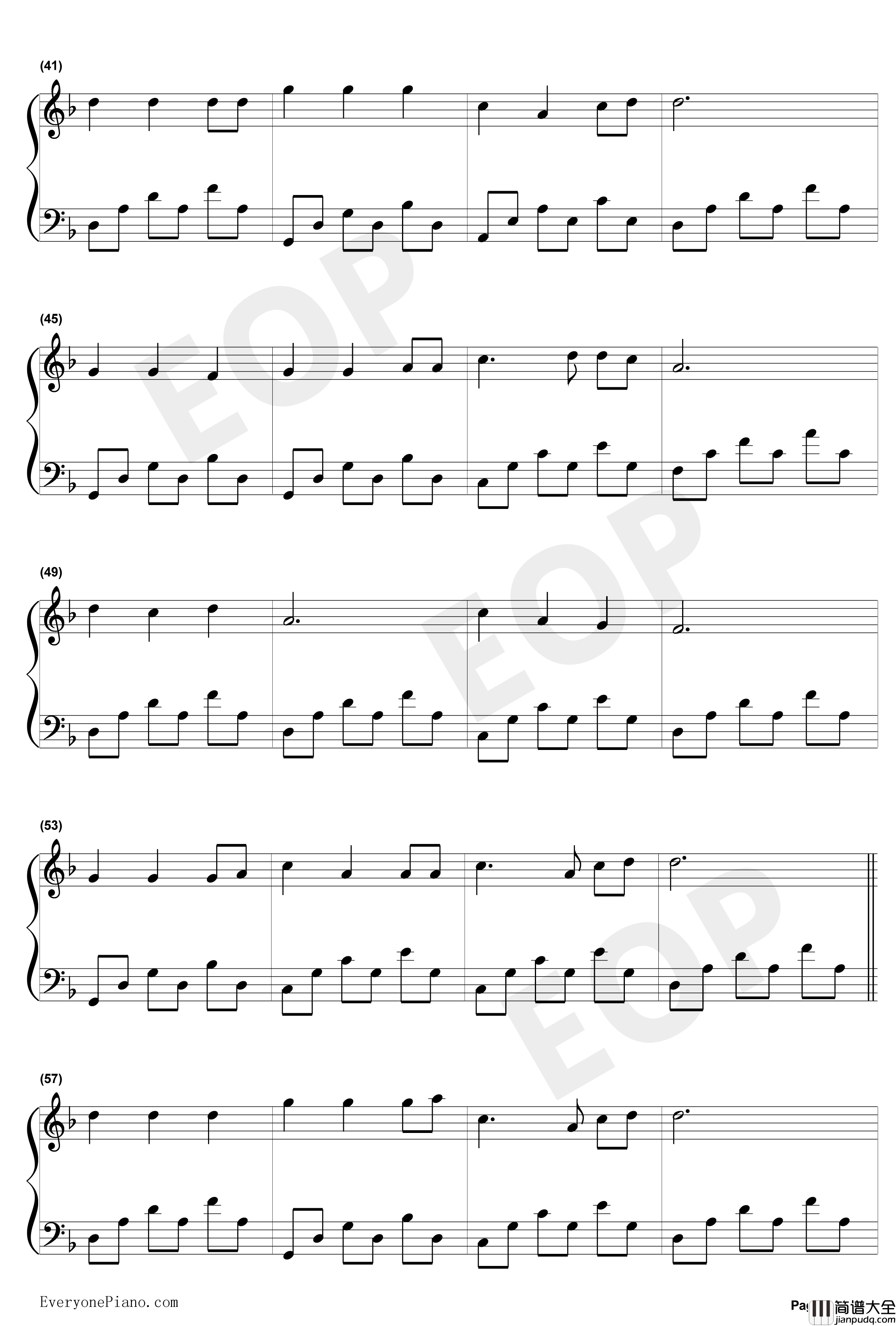 站着等你三千年钢琴谱_王琪_好听的痴情恋曲