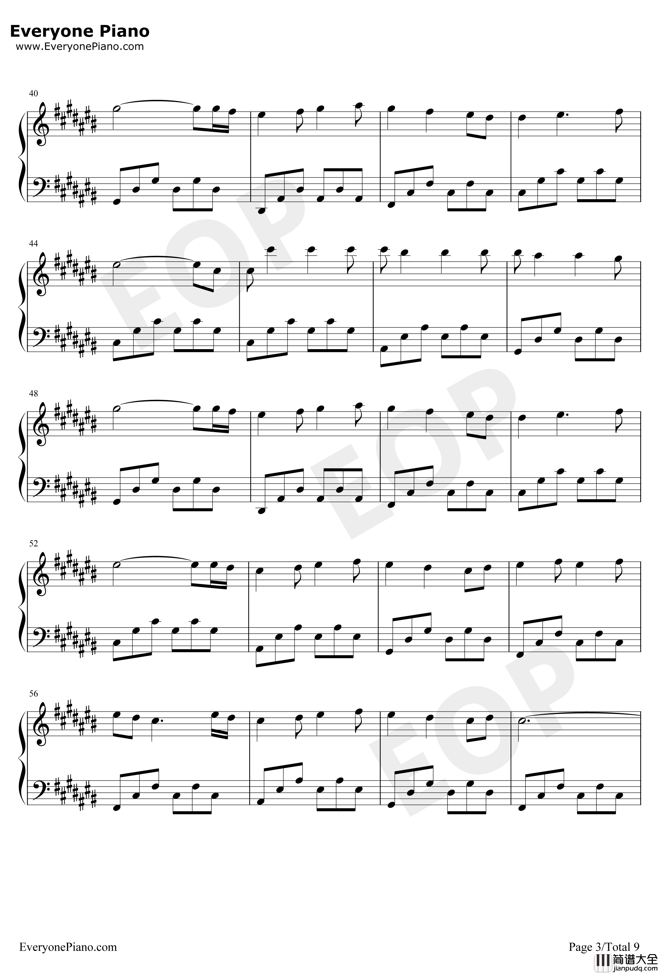 Dream_of_Flying钢琴谱_BrianCrain