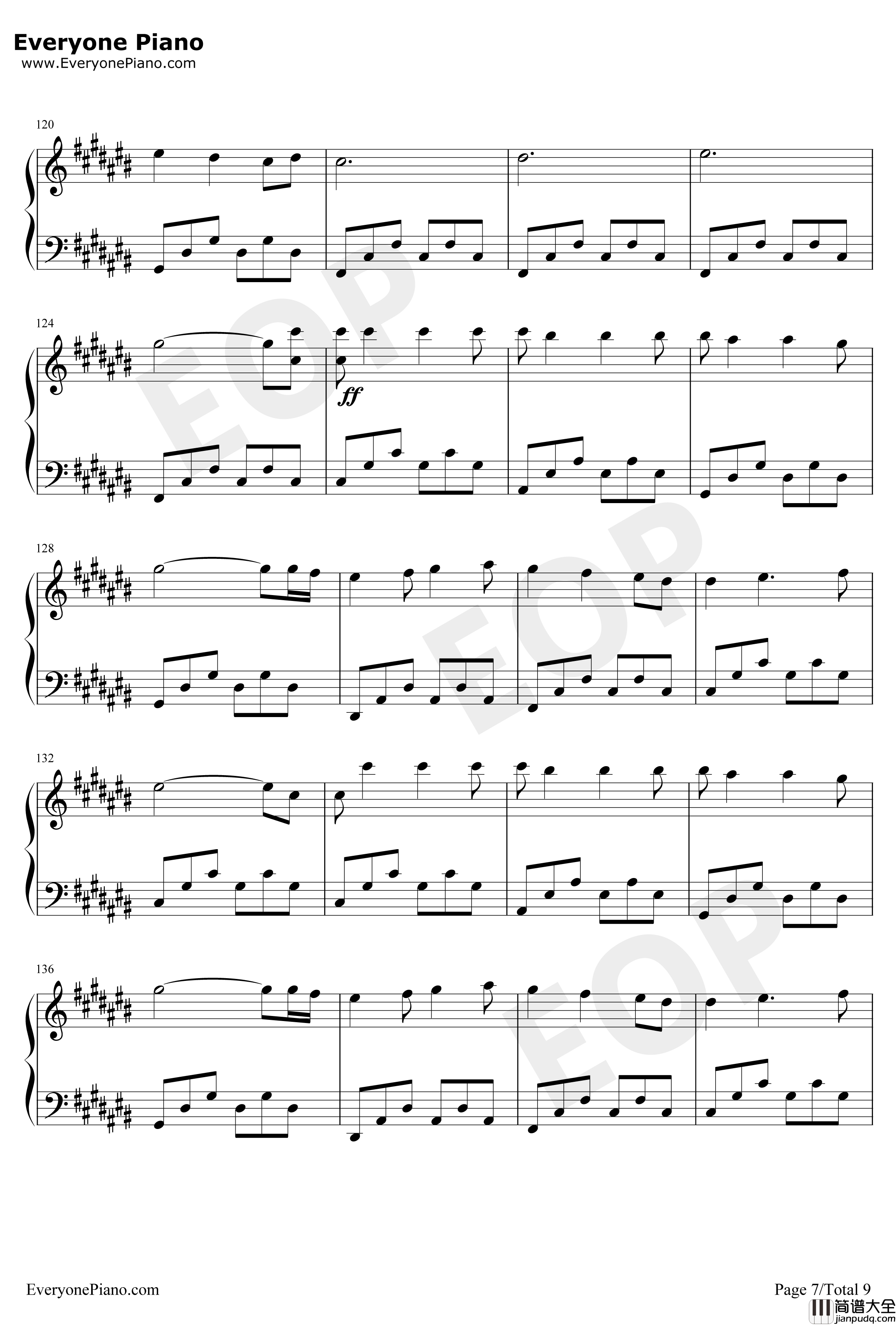 Dream_of_Flying钢琴谱_BrianCrain