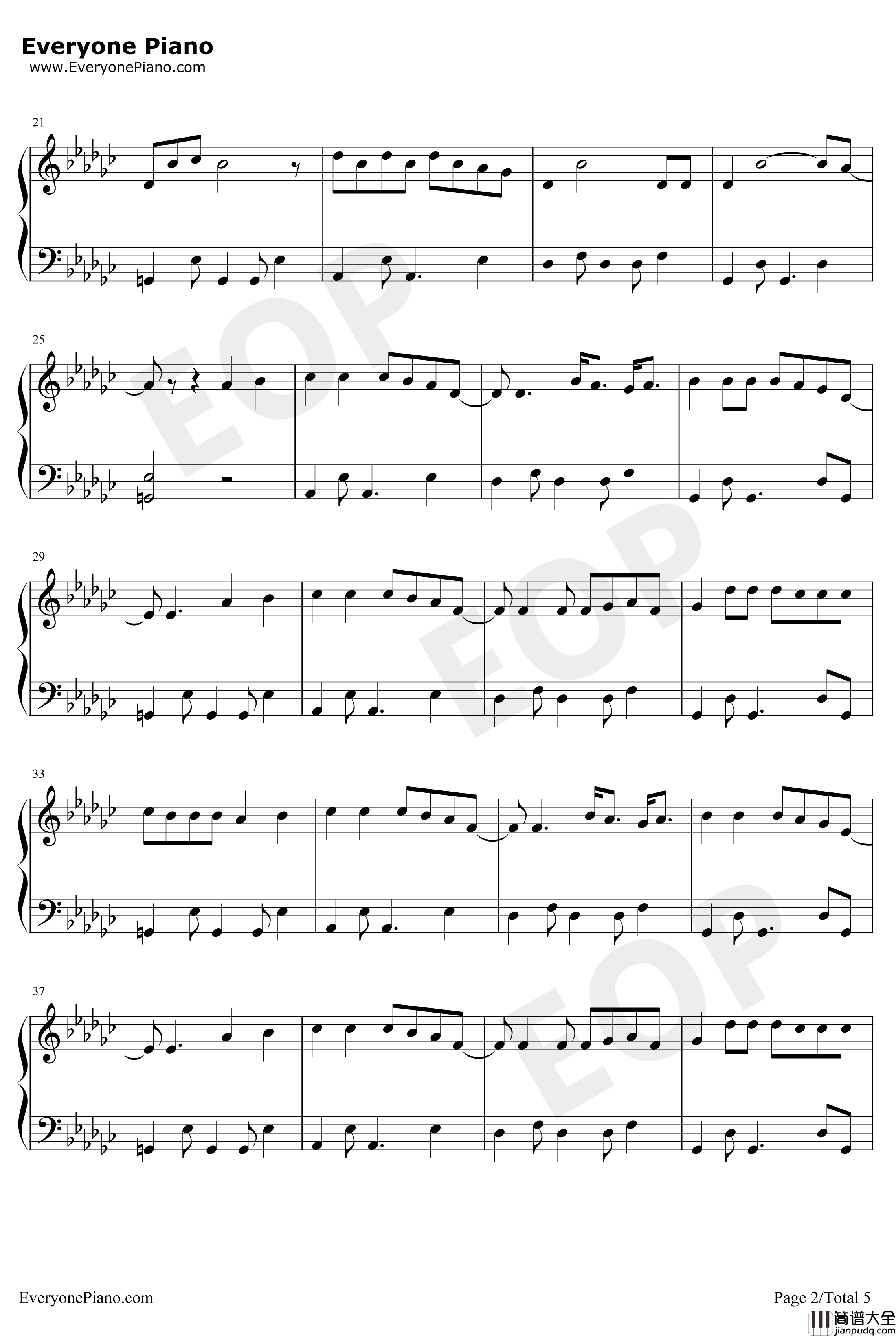 SoAmI钢琴谱_AvaMax