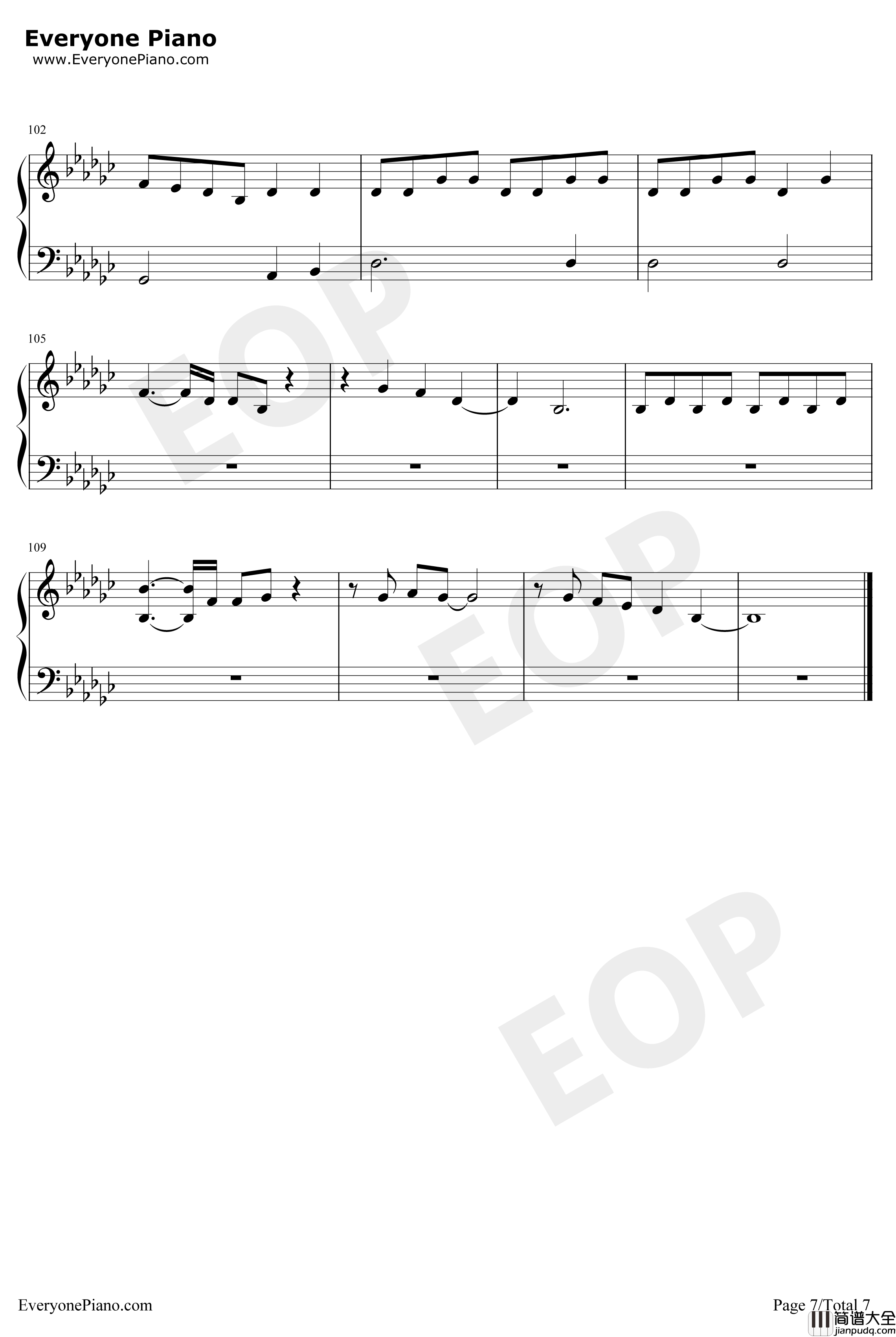 NASA钢琴谱_ArianaGrande