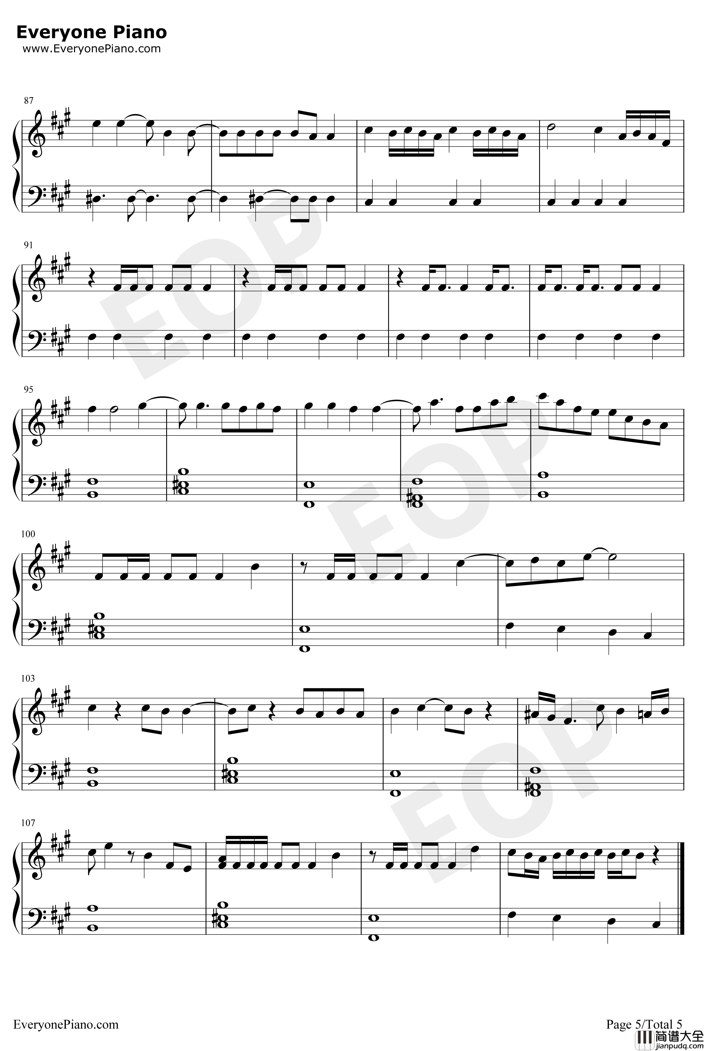 Please_Me钢琴谱_CardiB/BrunoMars