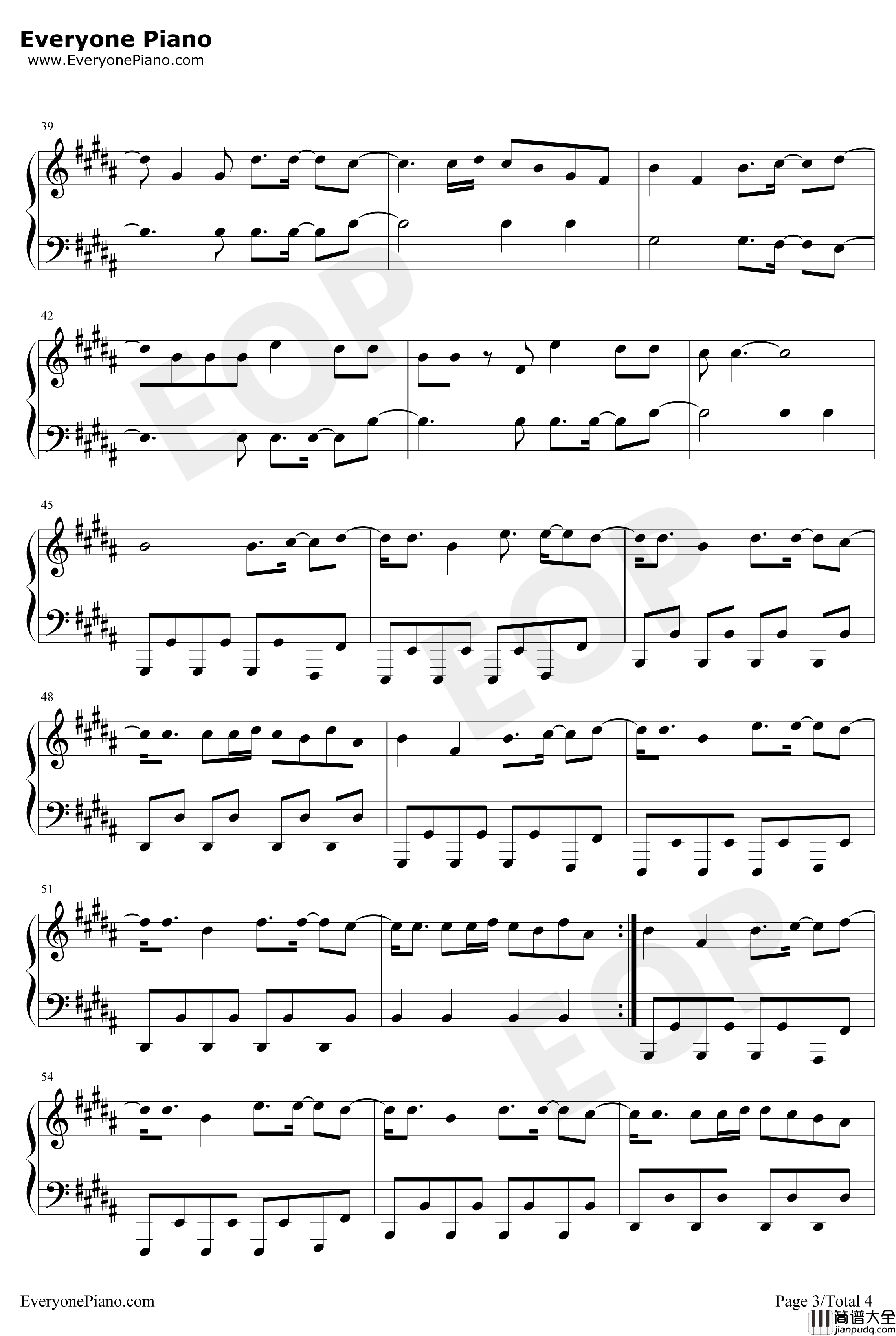 No_Sleep钢琴谱_MartinGarrixBonn