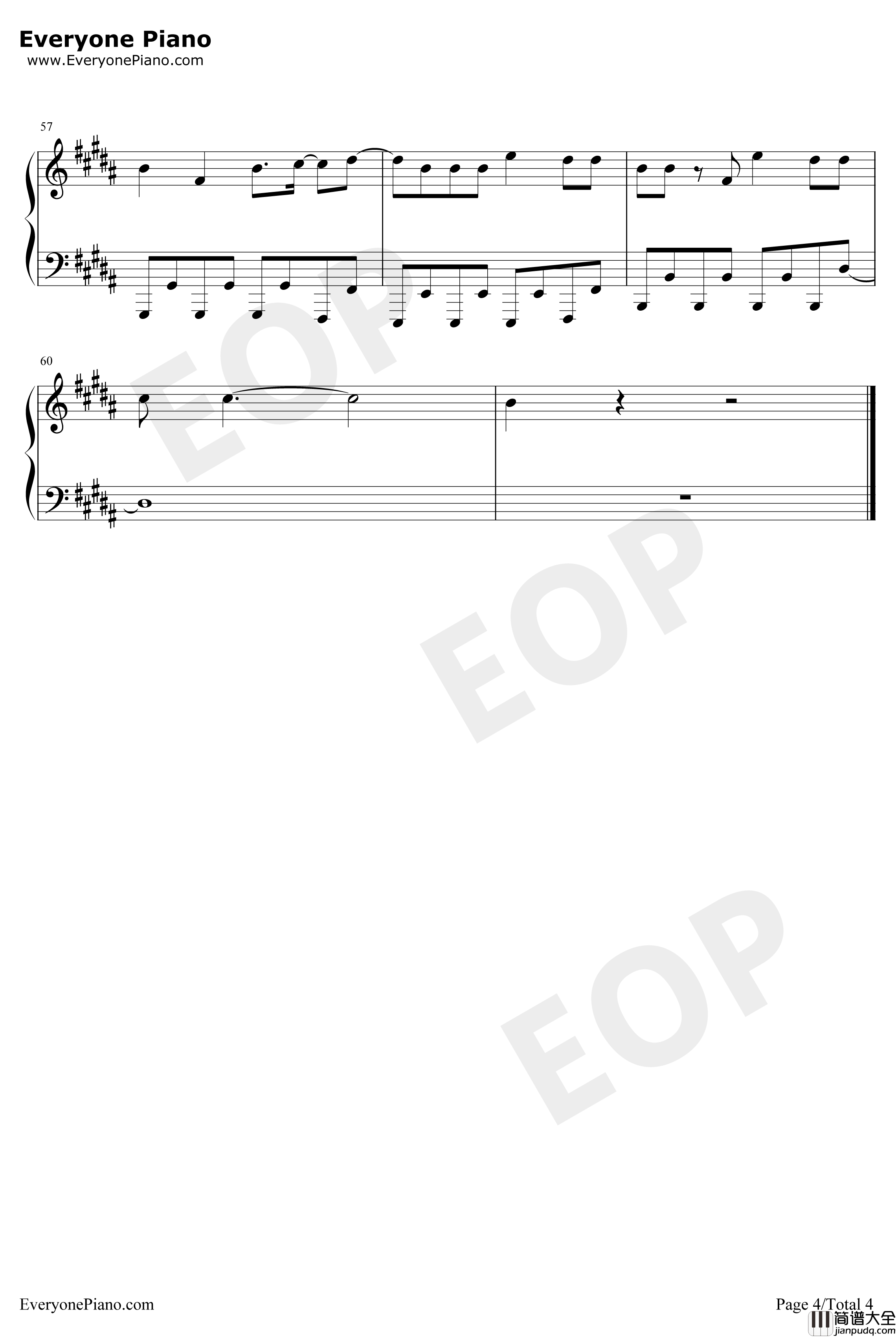 No_Sleep钢琴谱_MartinGarrixBonn