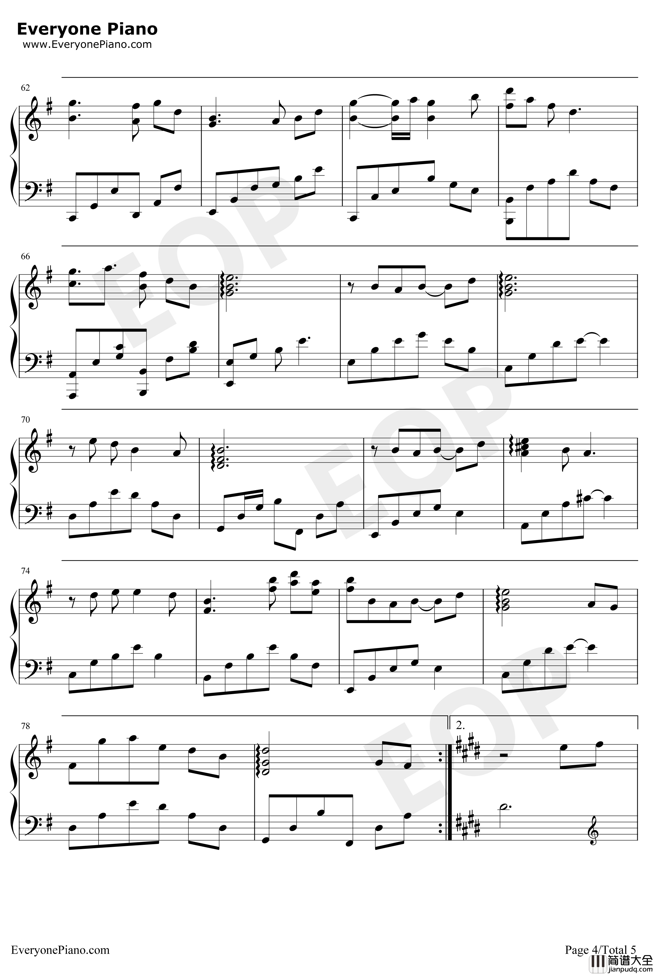 妙笔浮生钢琴谱_银临_绘真妙笔千山主题曲