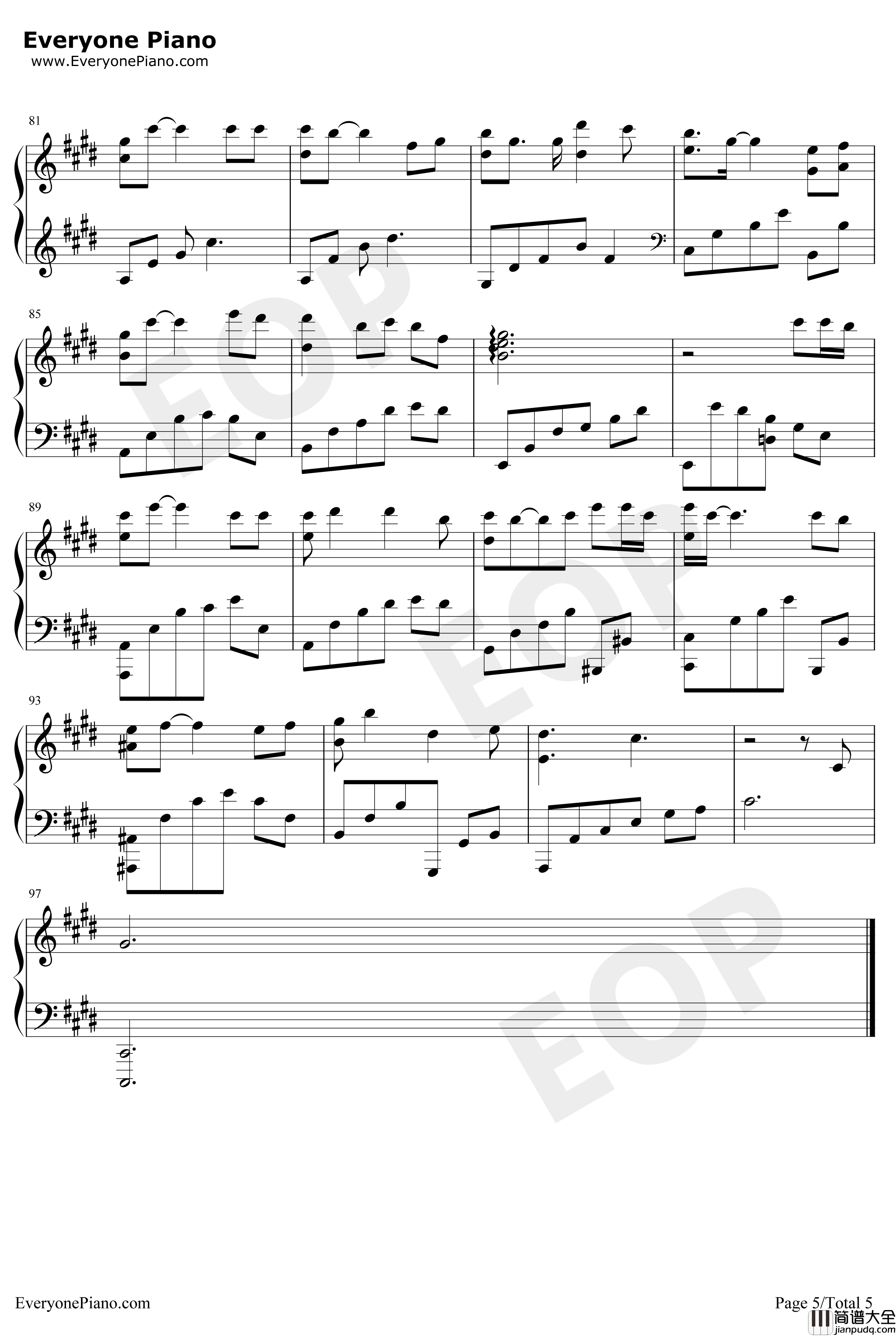 妙笔浮生钢琴谱_银临_绘真妙笔千山主题曲