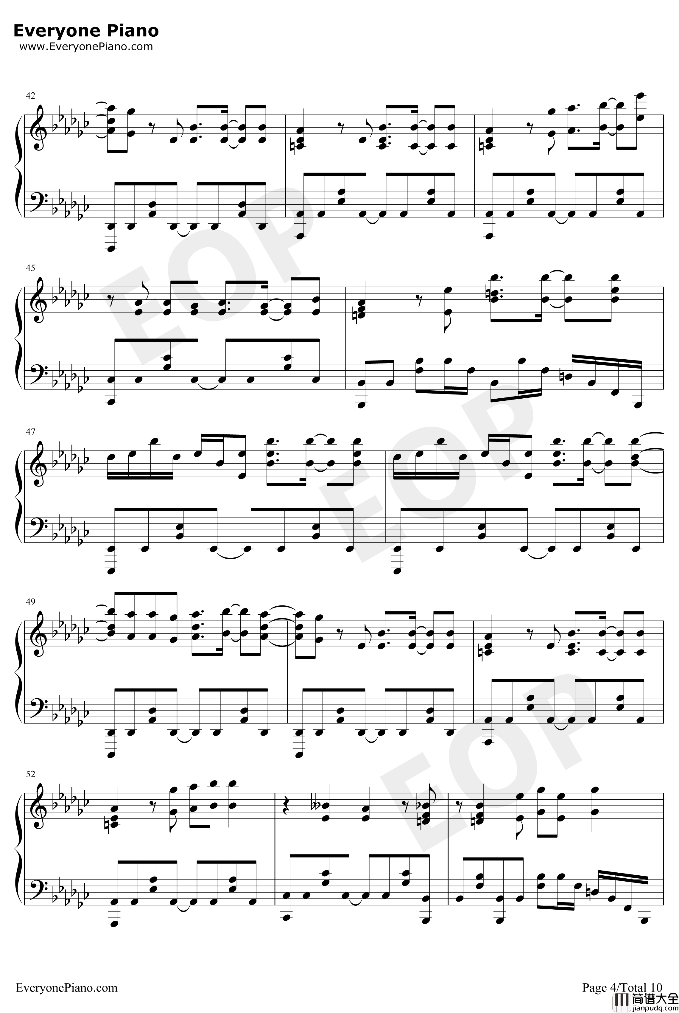 99.9_路人超能100第二季OP钢琴谱_MOBCHOIRsajounohana