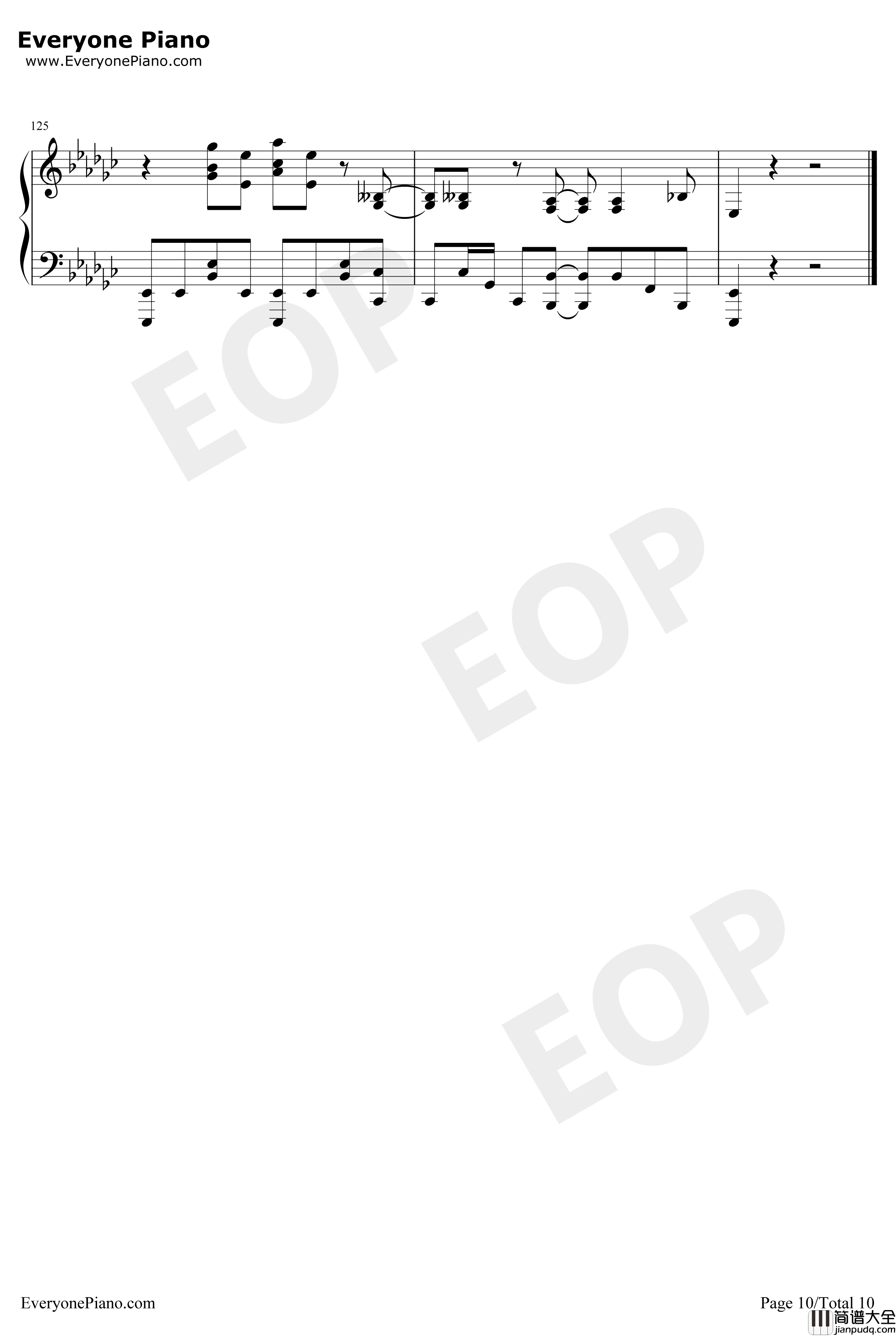 99.9_路人超能100第二季OP钢琴谱_MOBCHOIRsajounohana