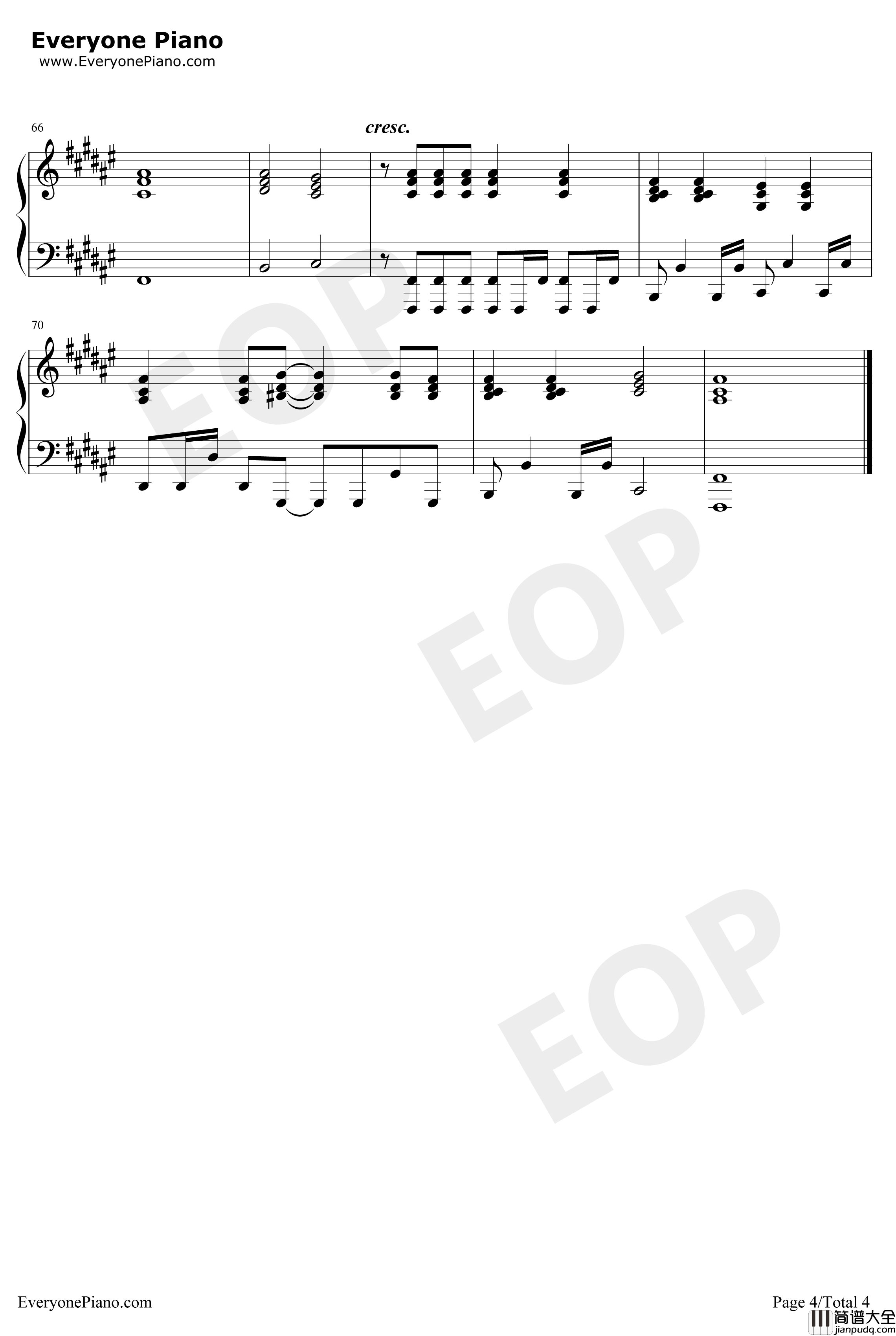 等下一个他钢琴谱_习谱予_钢琴伴奏版_习谱予