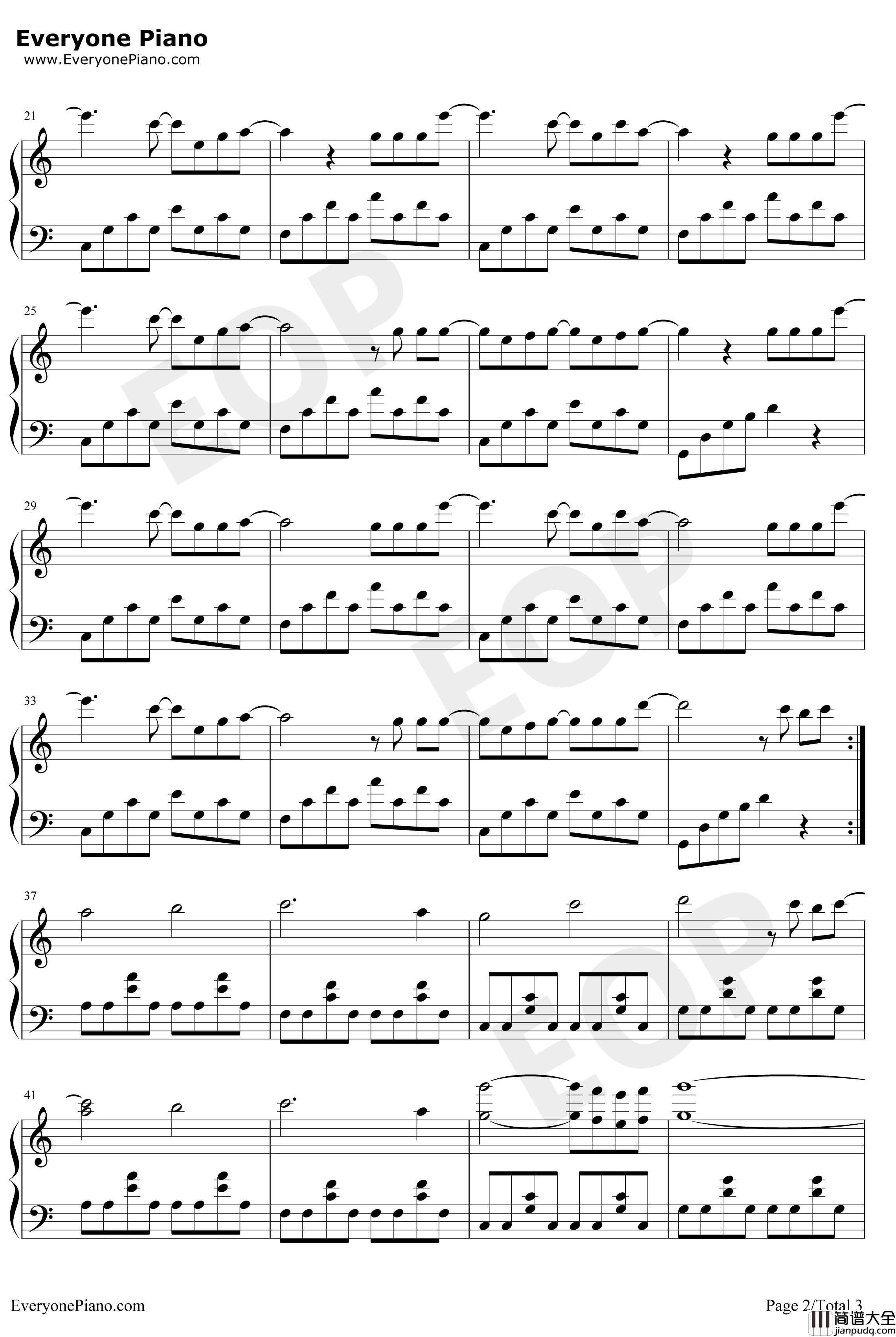 去流浪钢琴谱_周笔畅_流浪地球推广曲