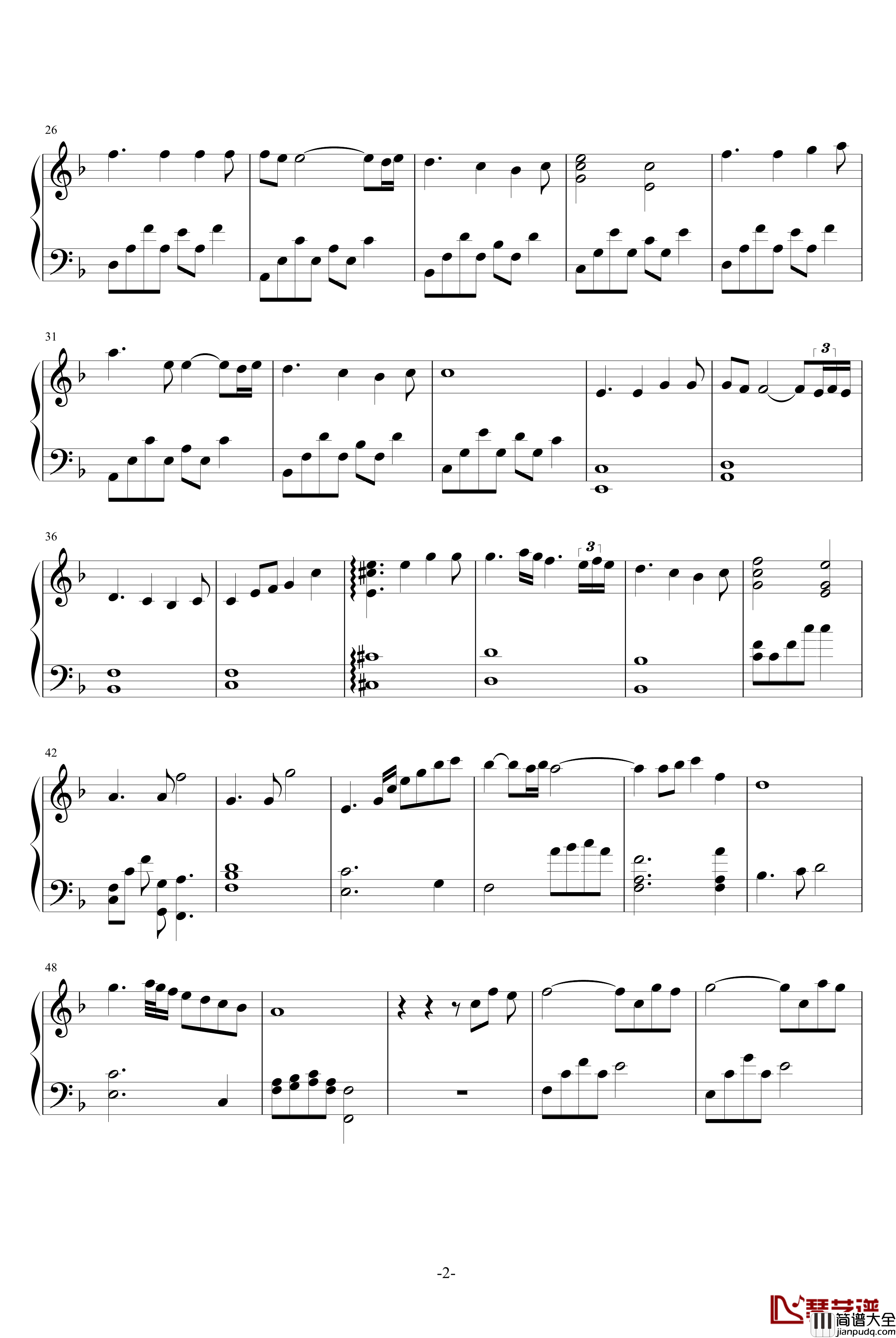 A_Day_with_You钢琴谱_Amigo