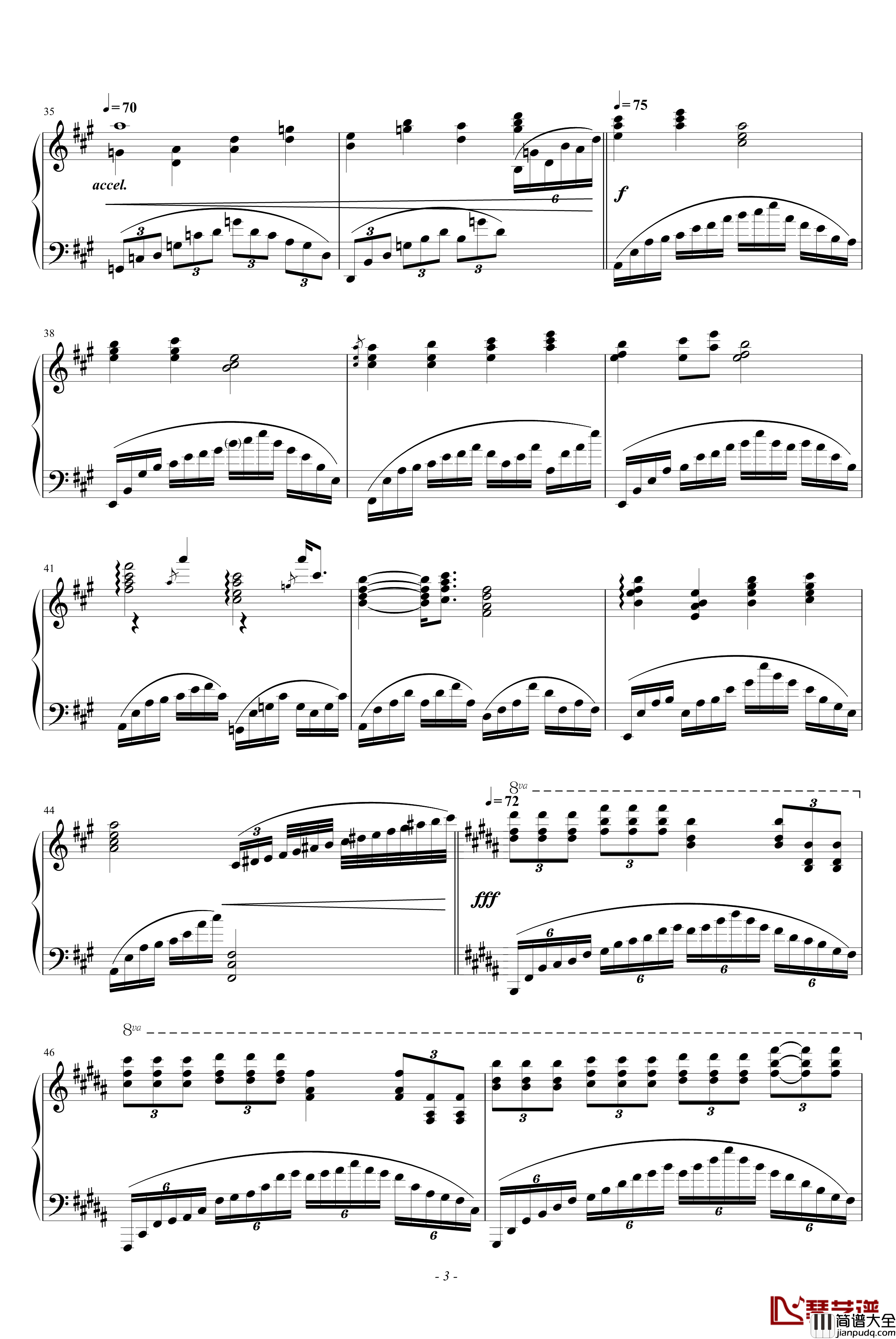 我和你钢琴谱_blueman版_刘欢