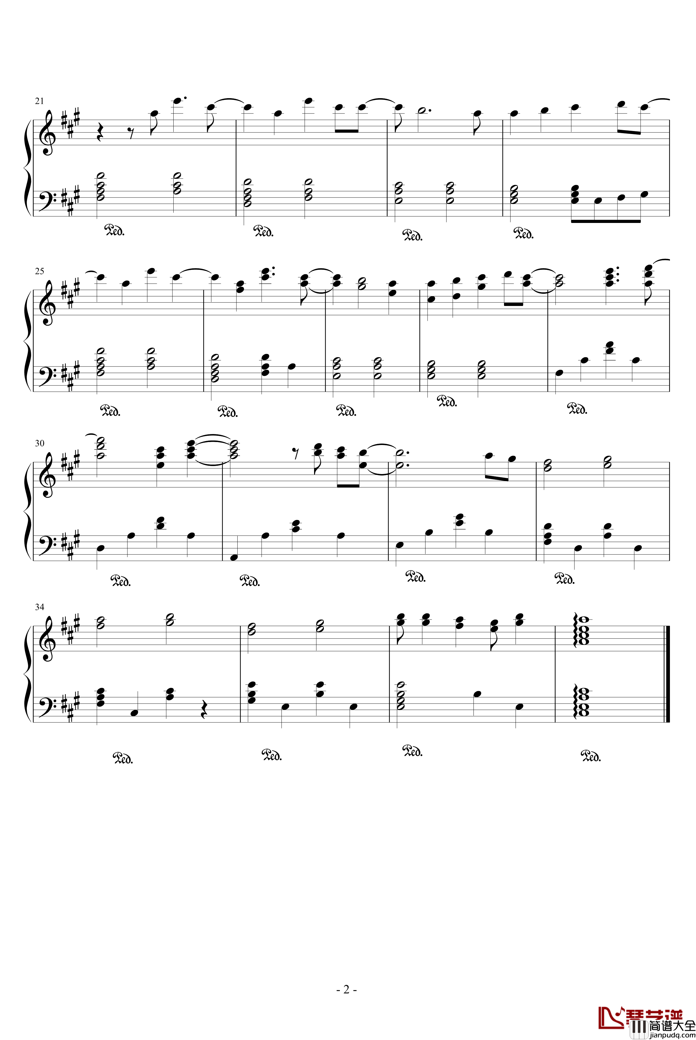 Innocence钢琴谱_Avril_Lavigne