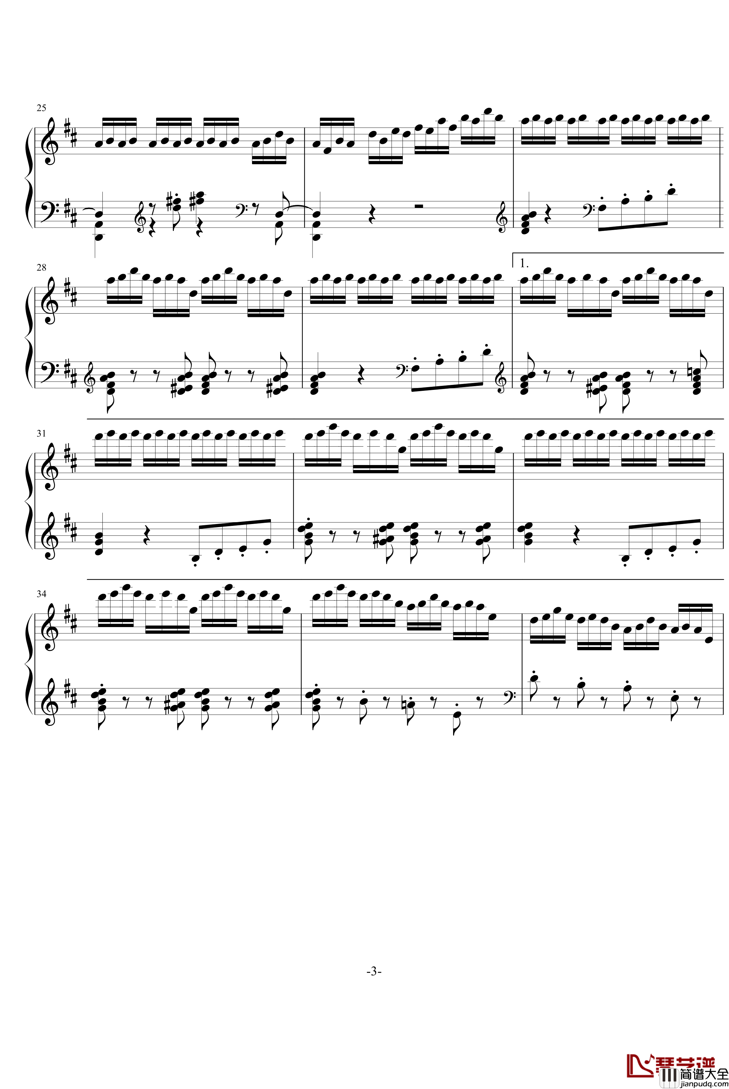 _鱼美人_之珊瑚舞钢琴谱_杜鸣心_舞剧