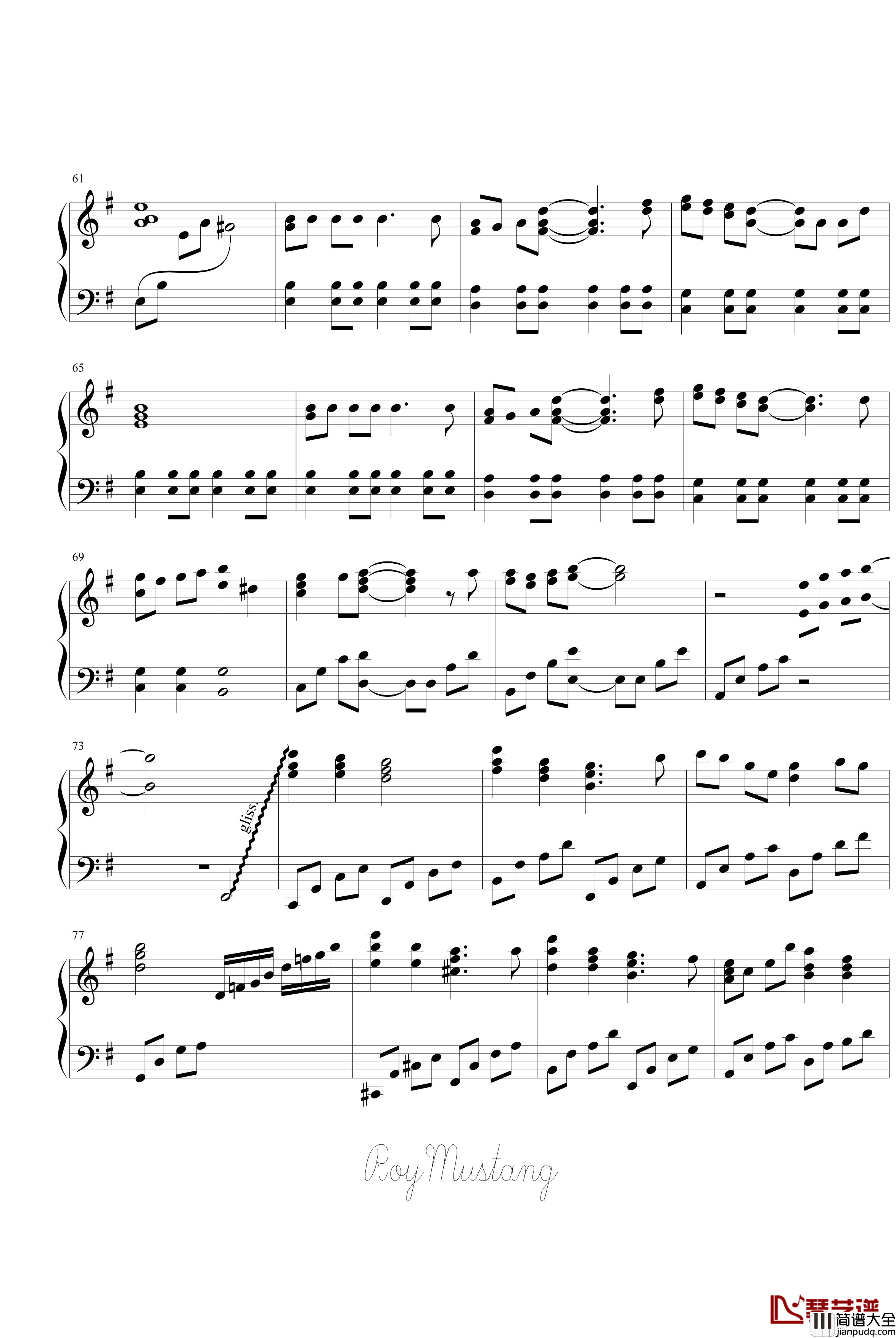 僕は、鳥になる钢琴谱_动漫影视