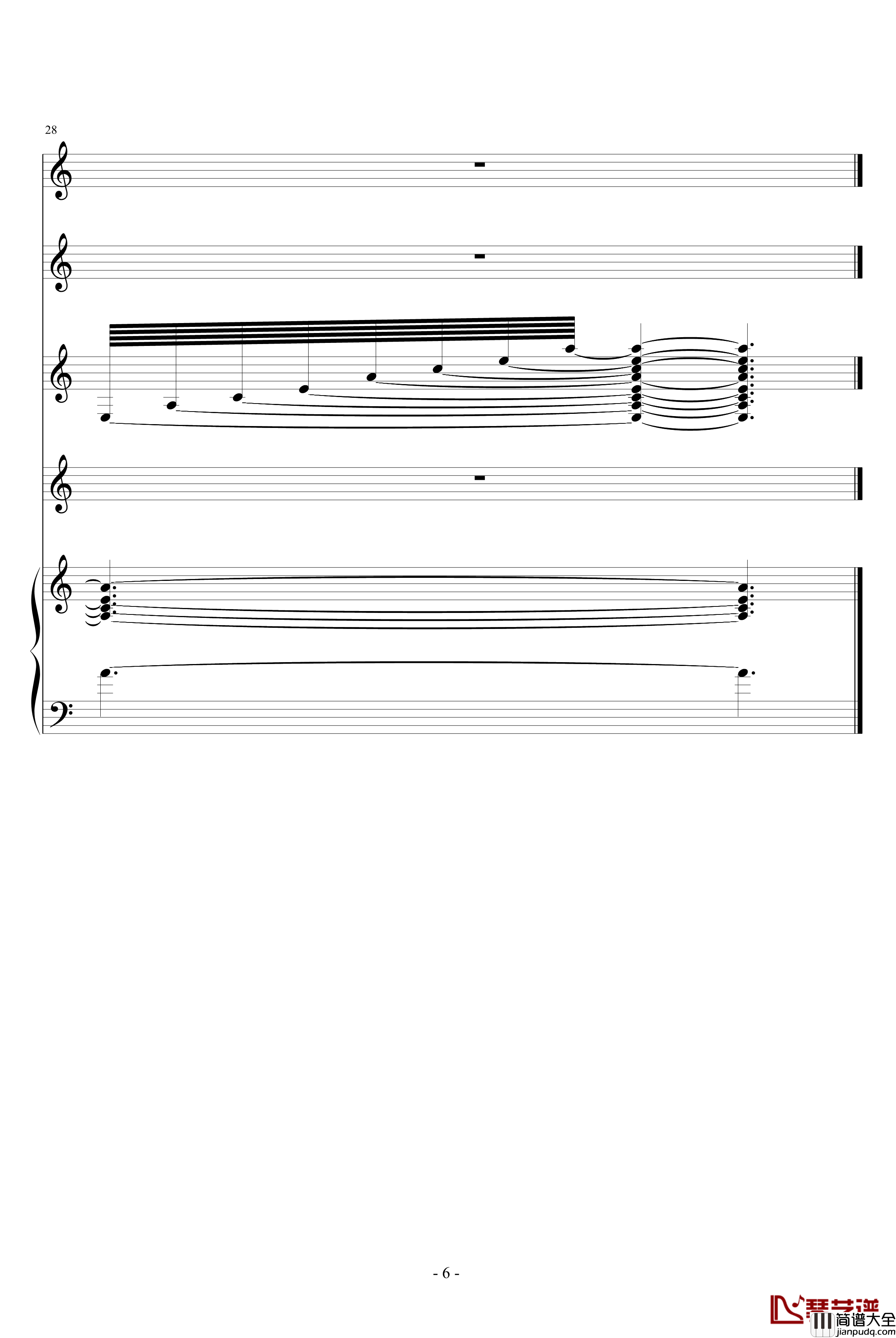 含伤钢琴谱_fluorene