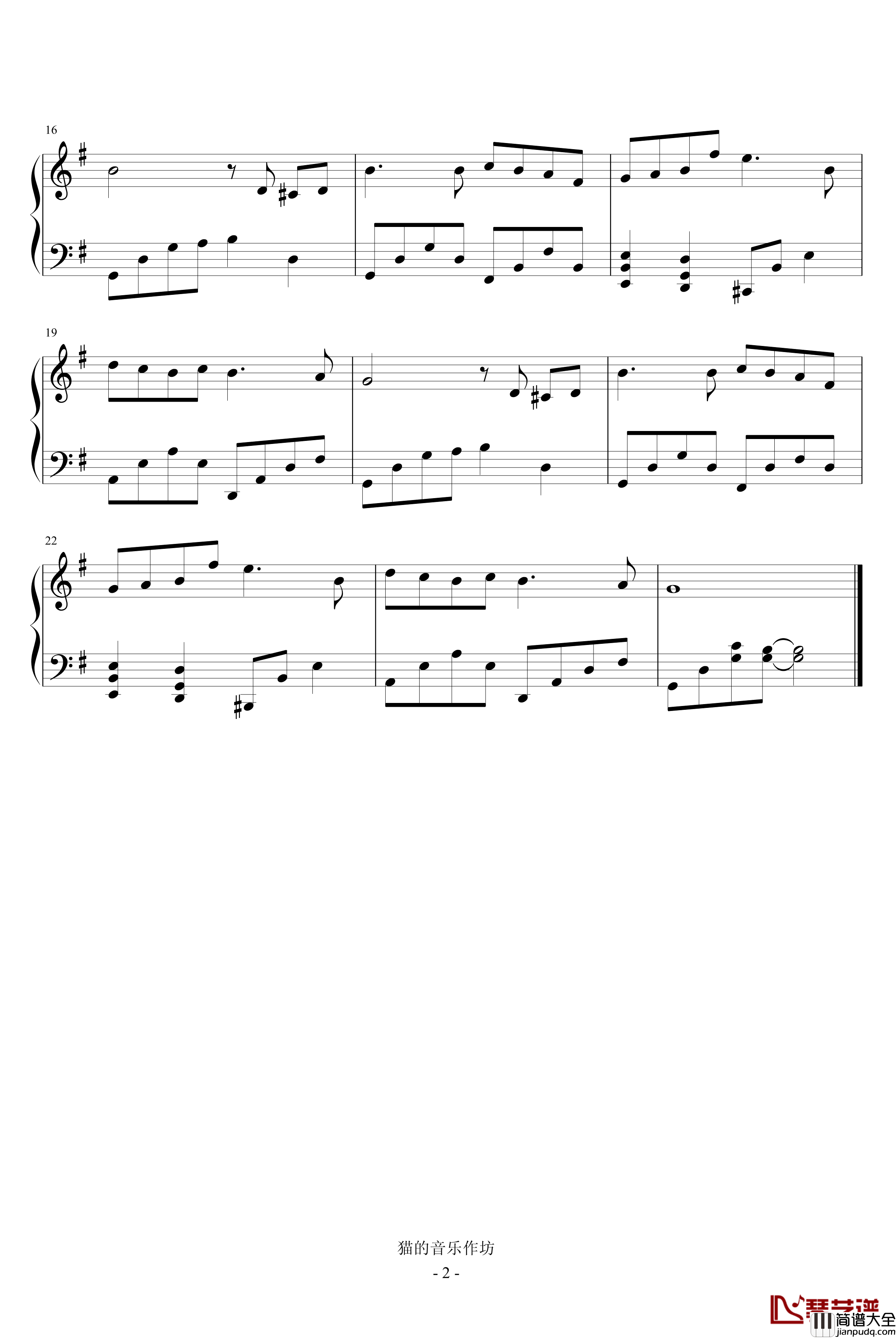 First_Kiss钢琴谱_周杰伦