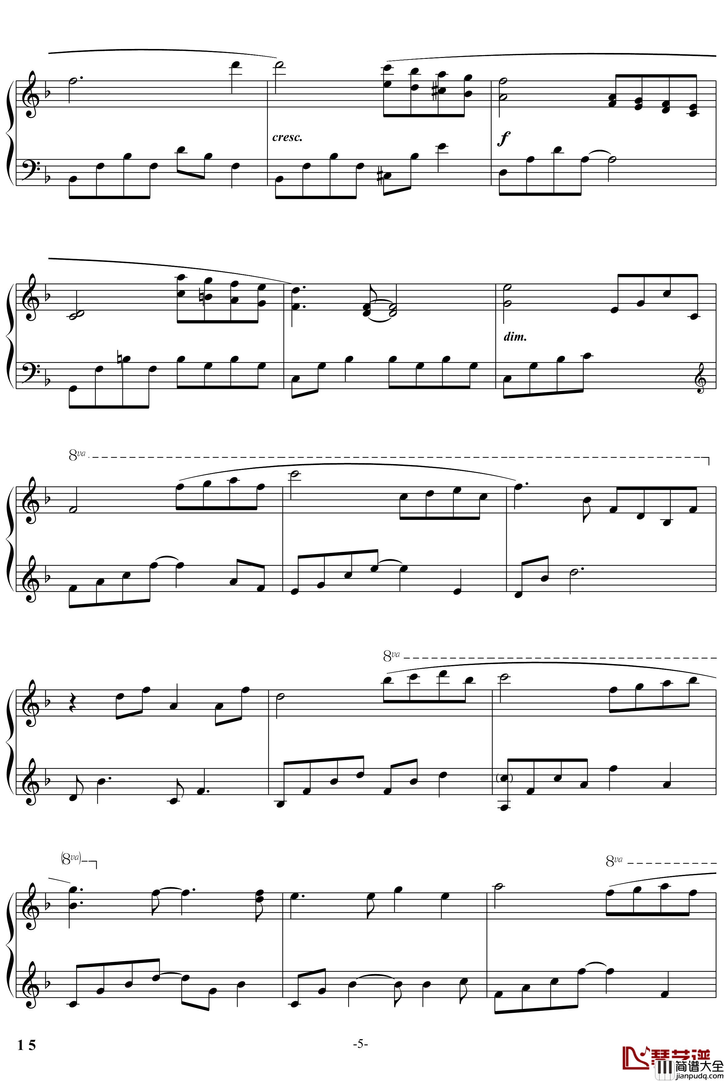 白日梦钢琴谱_Kevin_Kern_Sundial_Dreams