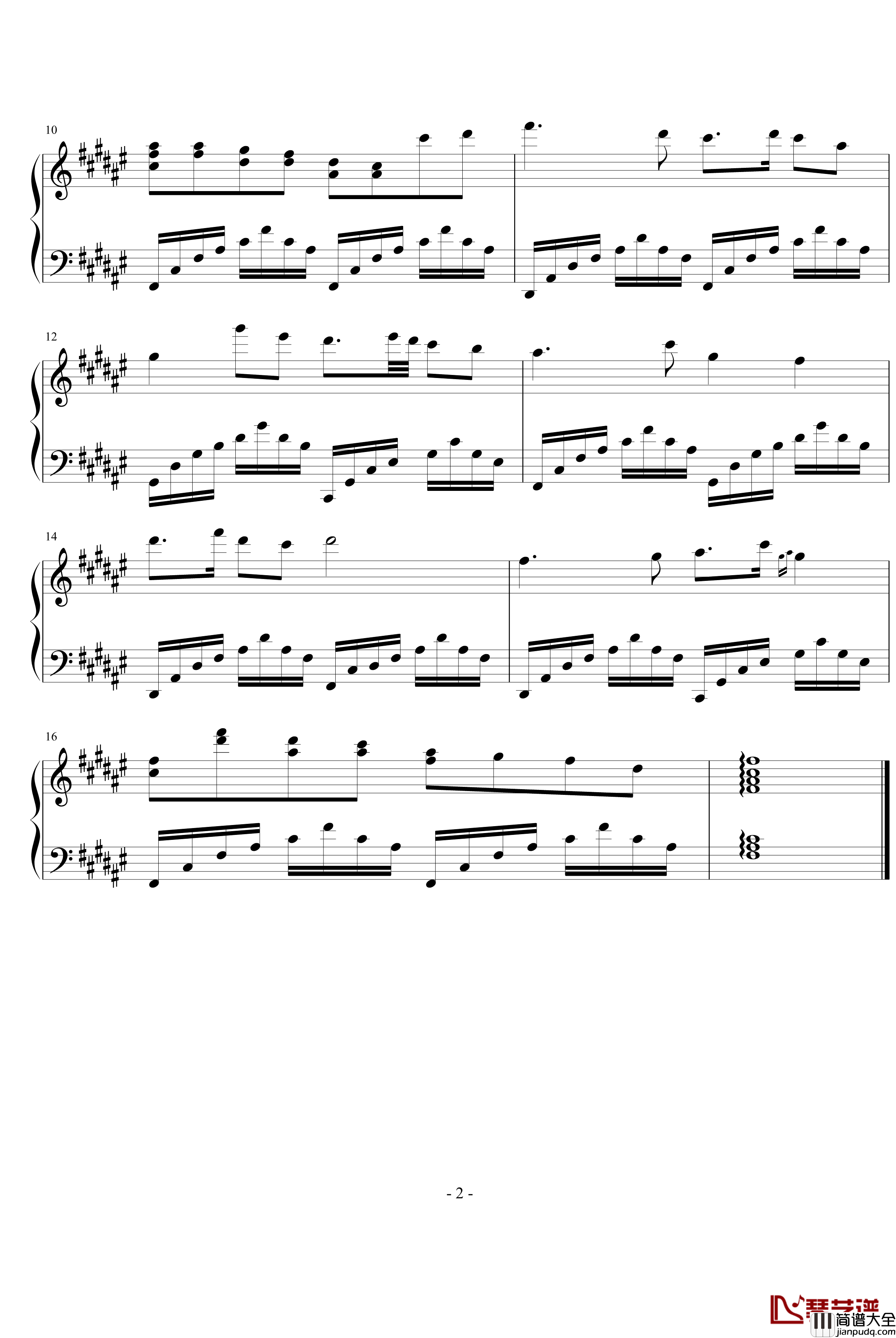 天气预报背景音乐钢琴谱_渔舟唱晚_中国名曲