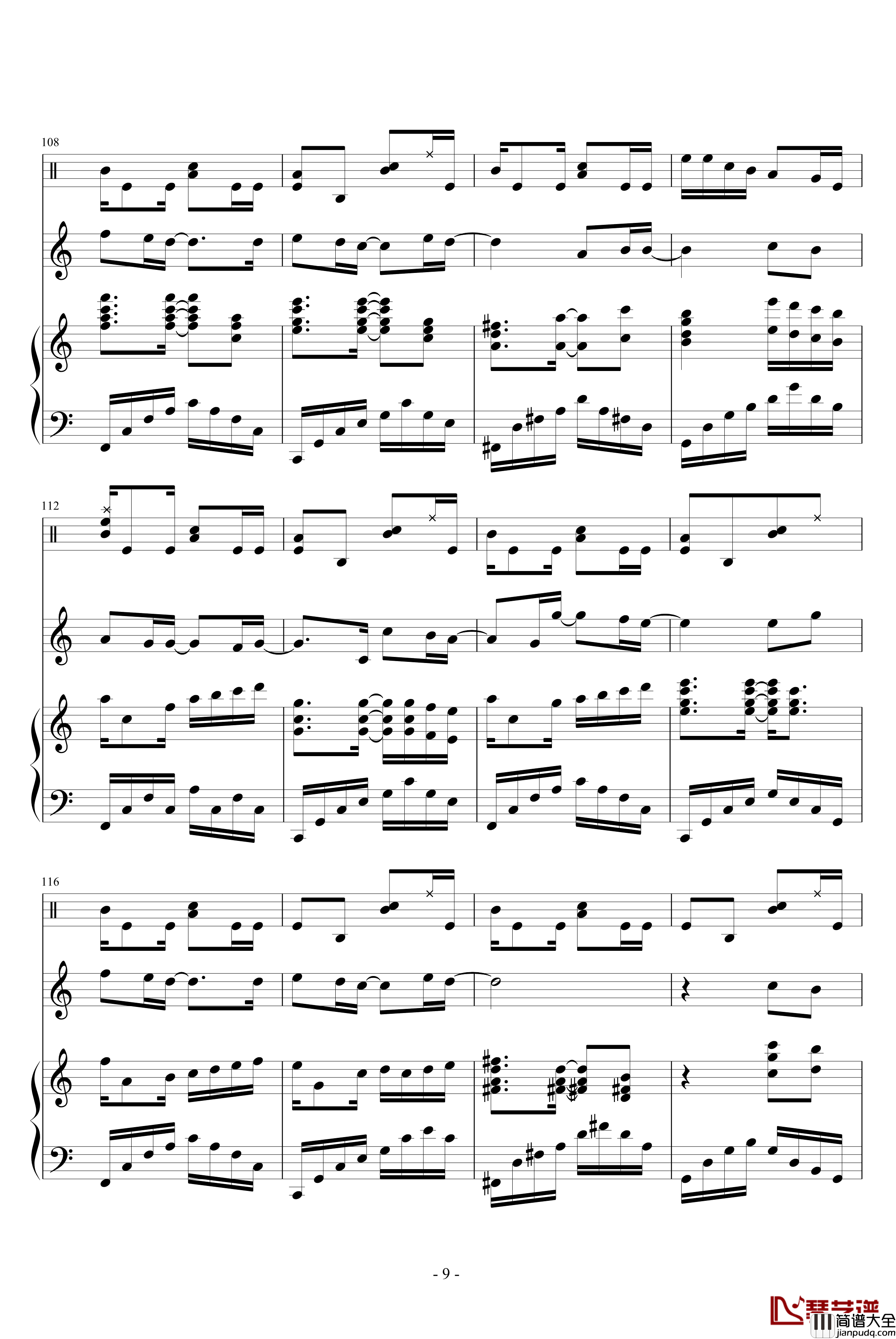 my_love钢琴谱_修改版_westlife_西城男孩