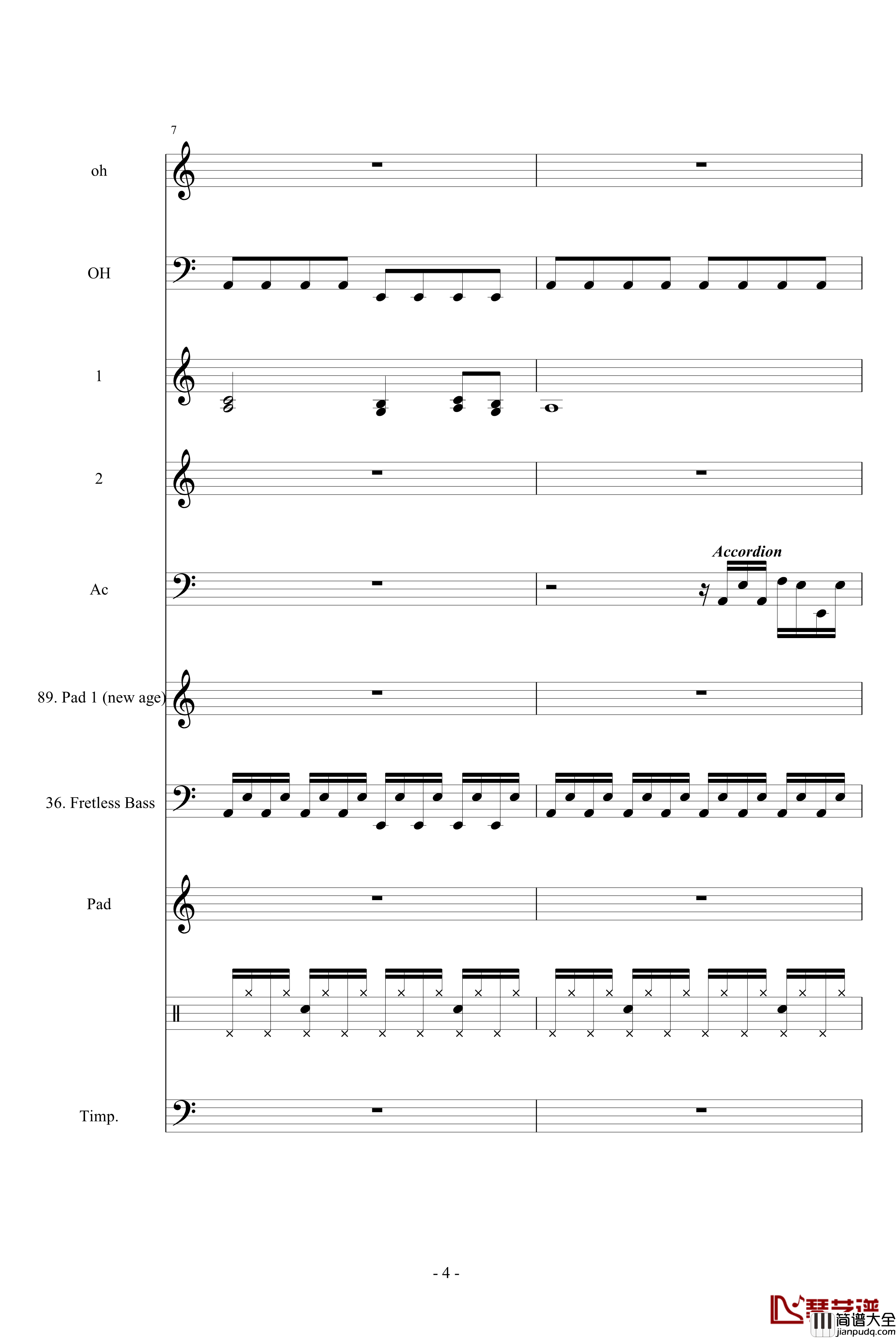 虚张声势钢琴谱_CirahNitex_钢琴叫兽