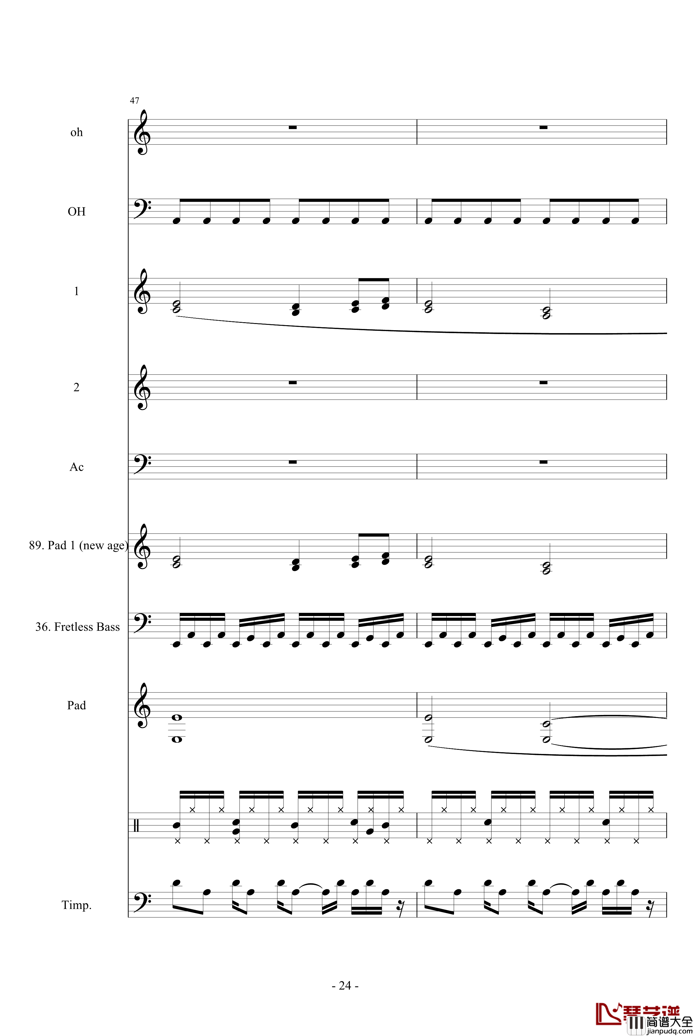 虚张声势钢琴谱_CirahNitex_钢琴叫兽