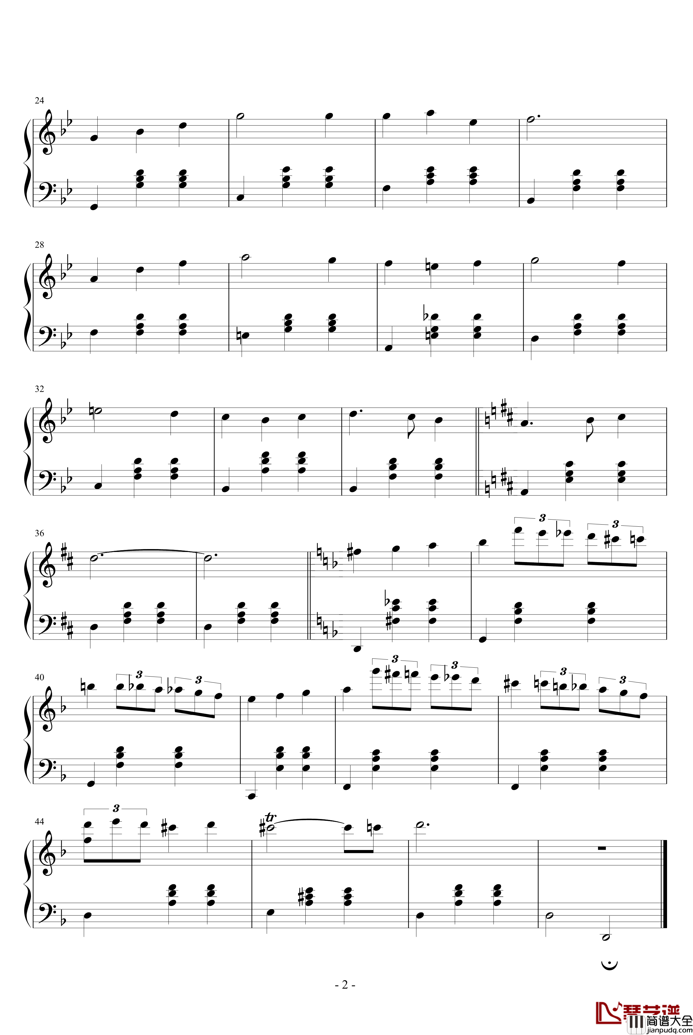 奠肖邦永恒的悲伤钢琴谱_周聪