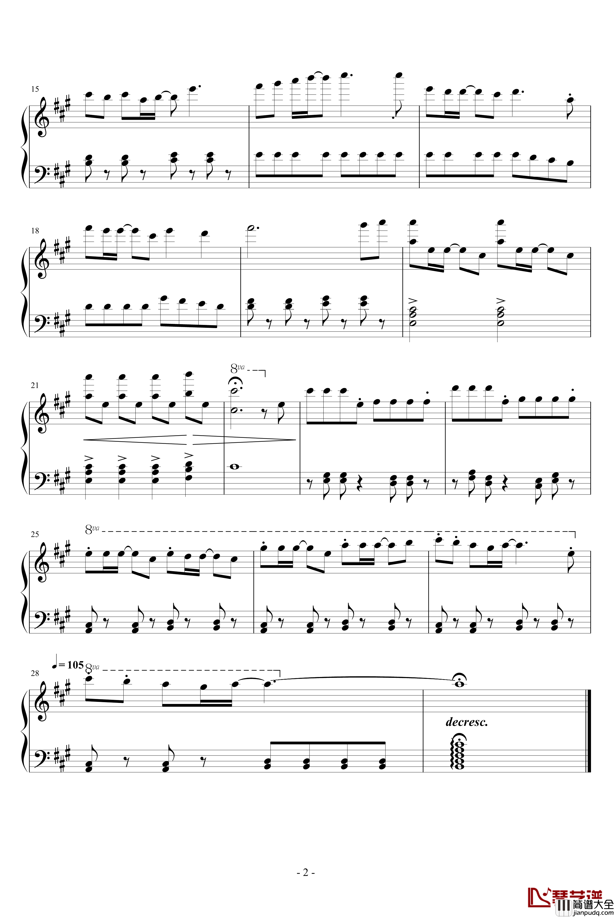 快樂時光钢琴谱_風之音韻