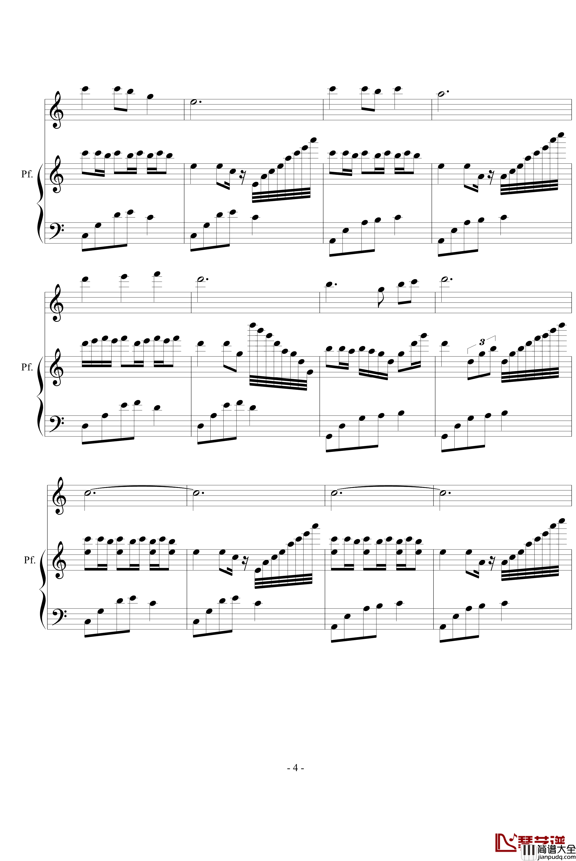 永恒—点滴钢琴谱_Lx