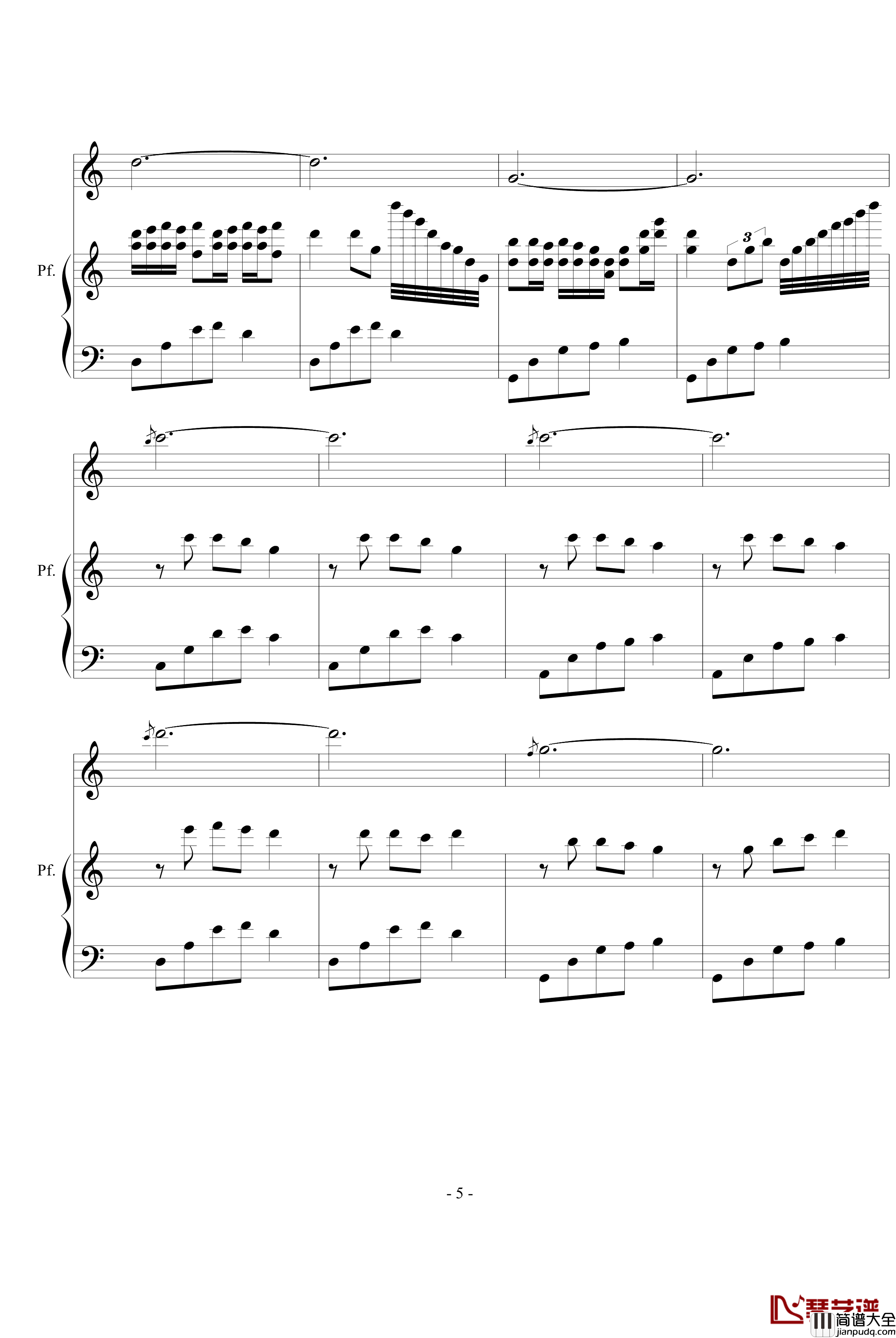 永恒—点滴钢琴谱_Lx