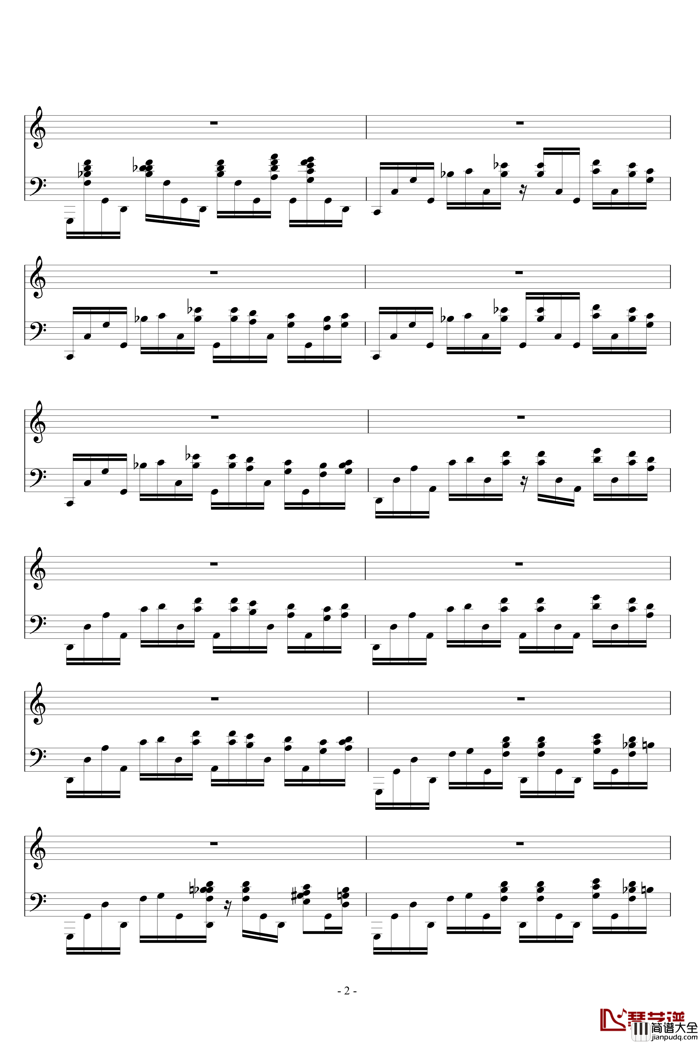 芬克钢琴钢琴谱_未知分类