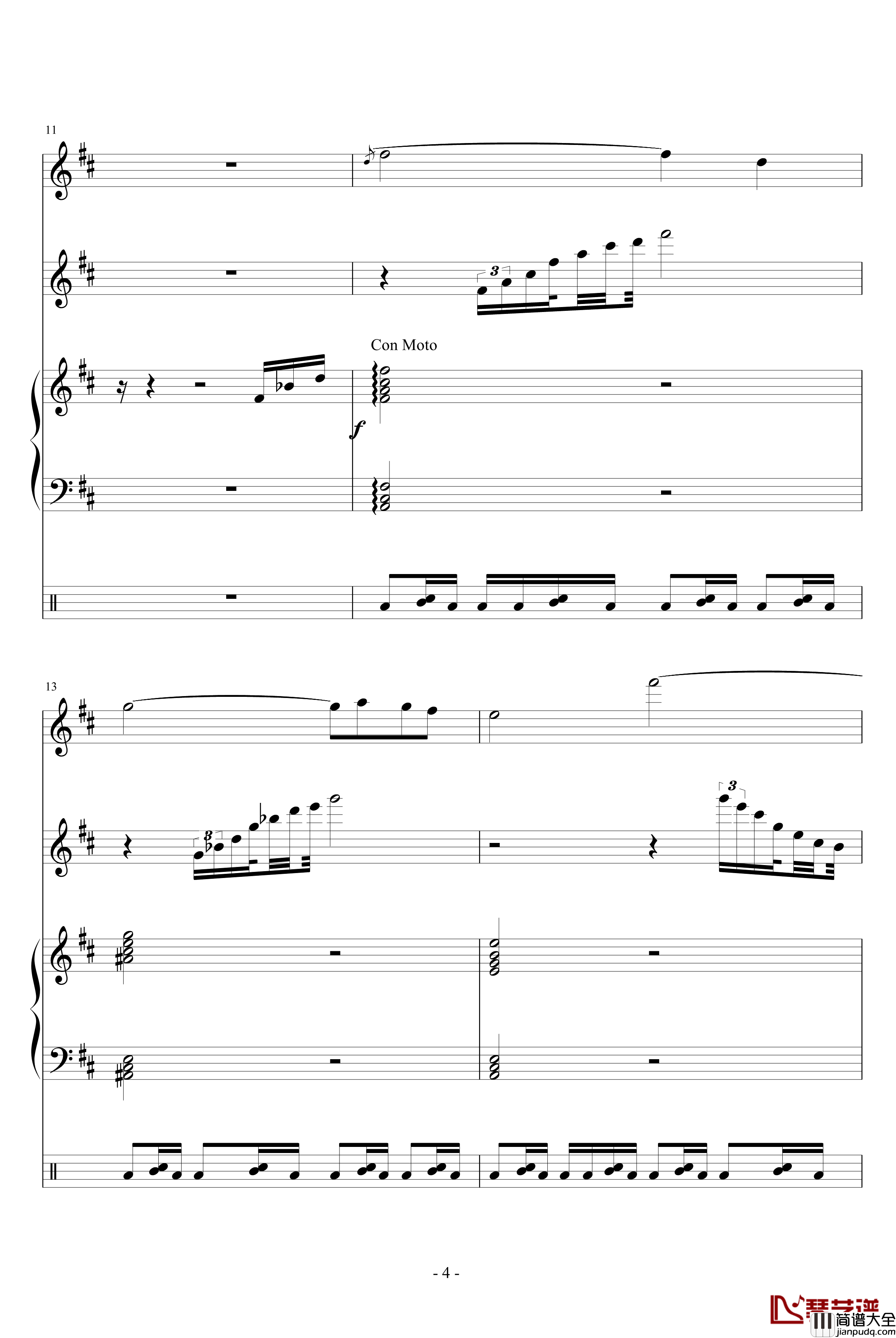 暗夜杀机钢琴谱_升c小调