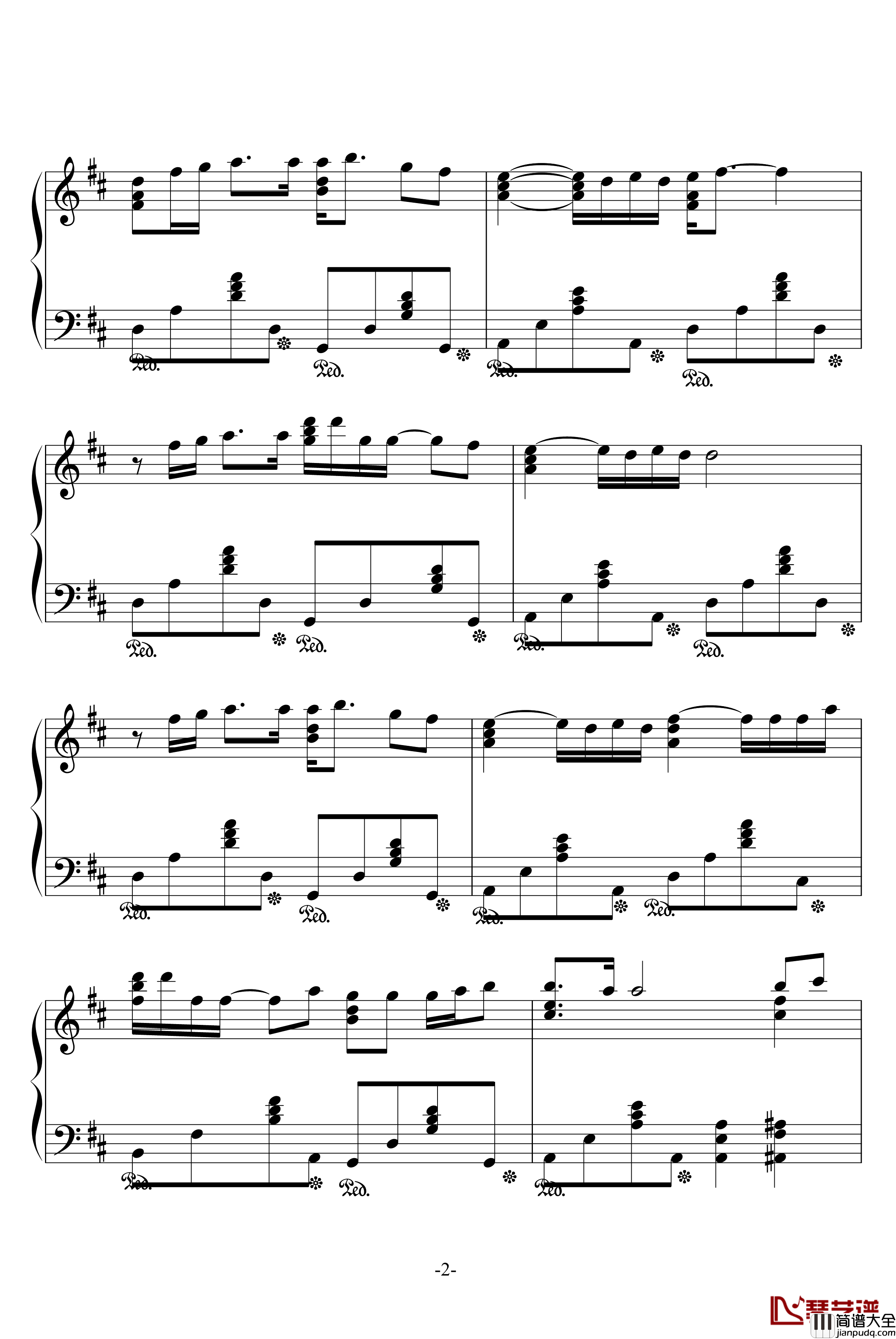 夢を見たあとて钢琴谱_名侦探柯南