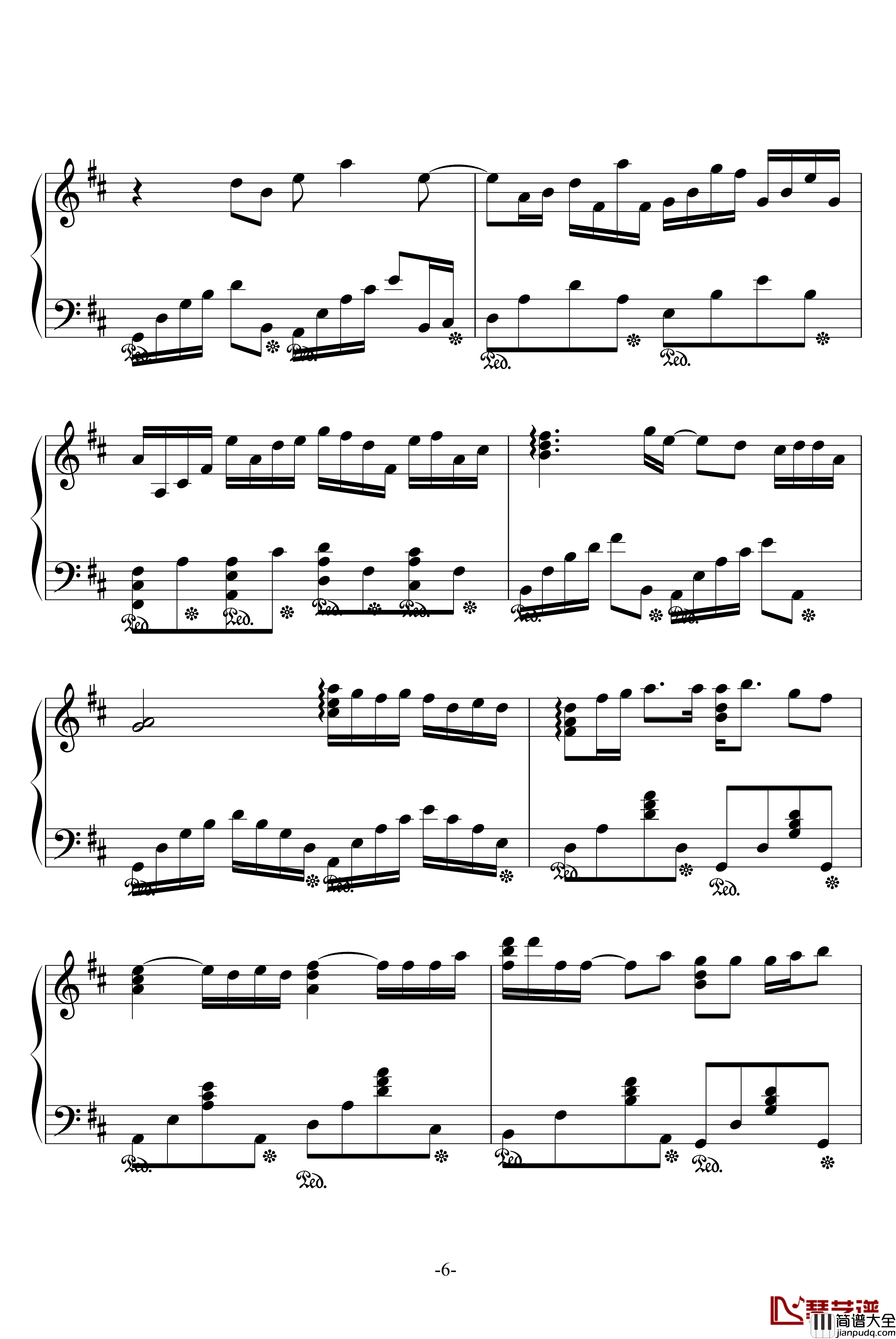 夢を見たあとて钢琴谱_名侦探柯南