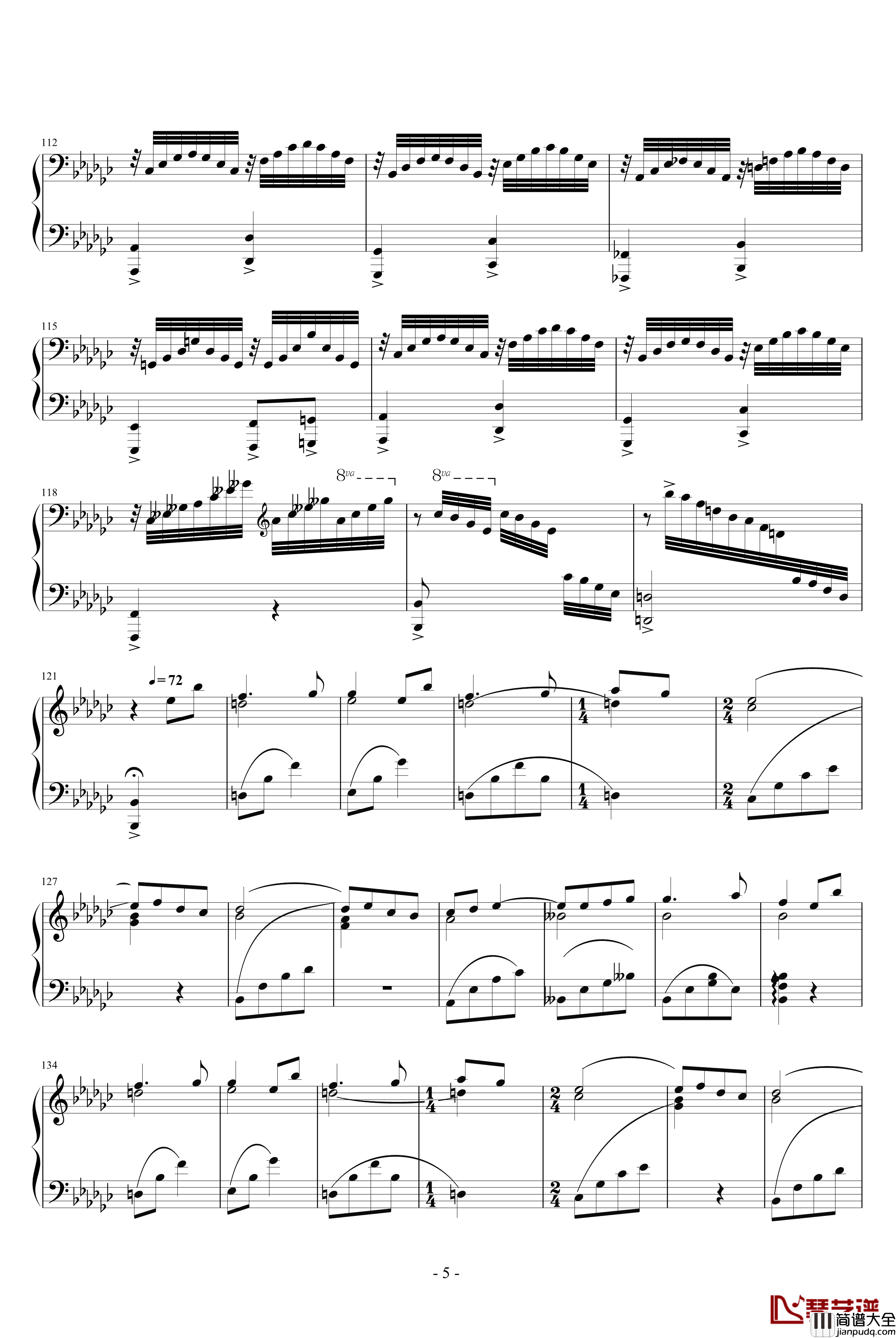 Lilium钢琴谱_妖精的旋律_动漫影视