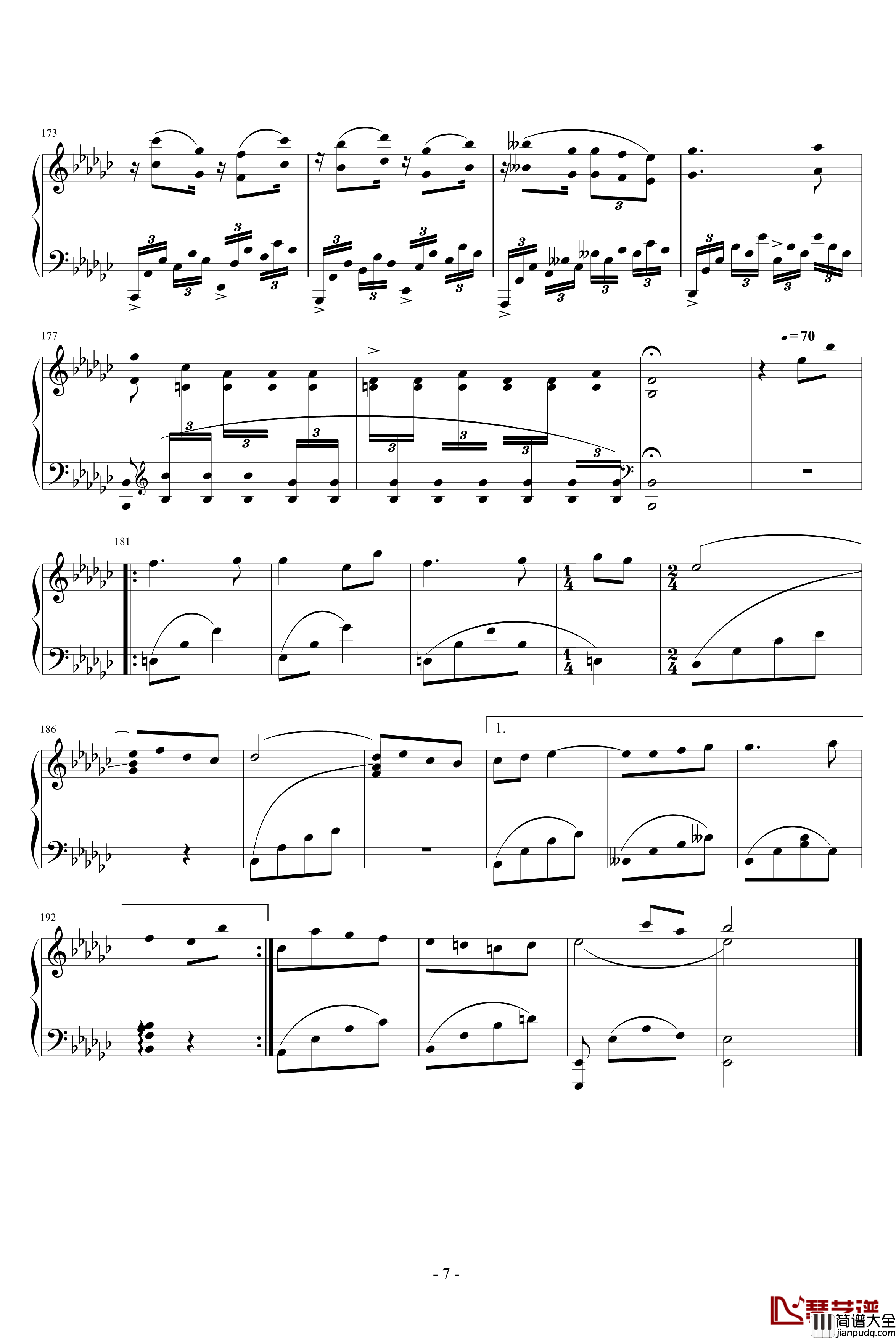 Lilium钢琴谱_妖精的旋律_动漫影视