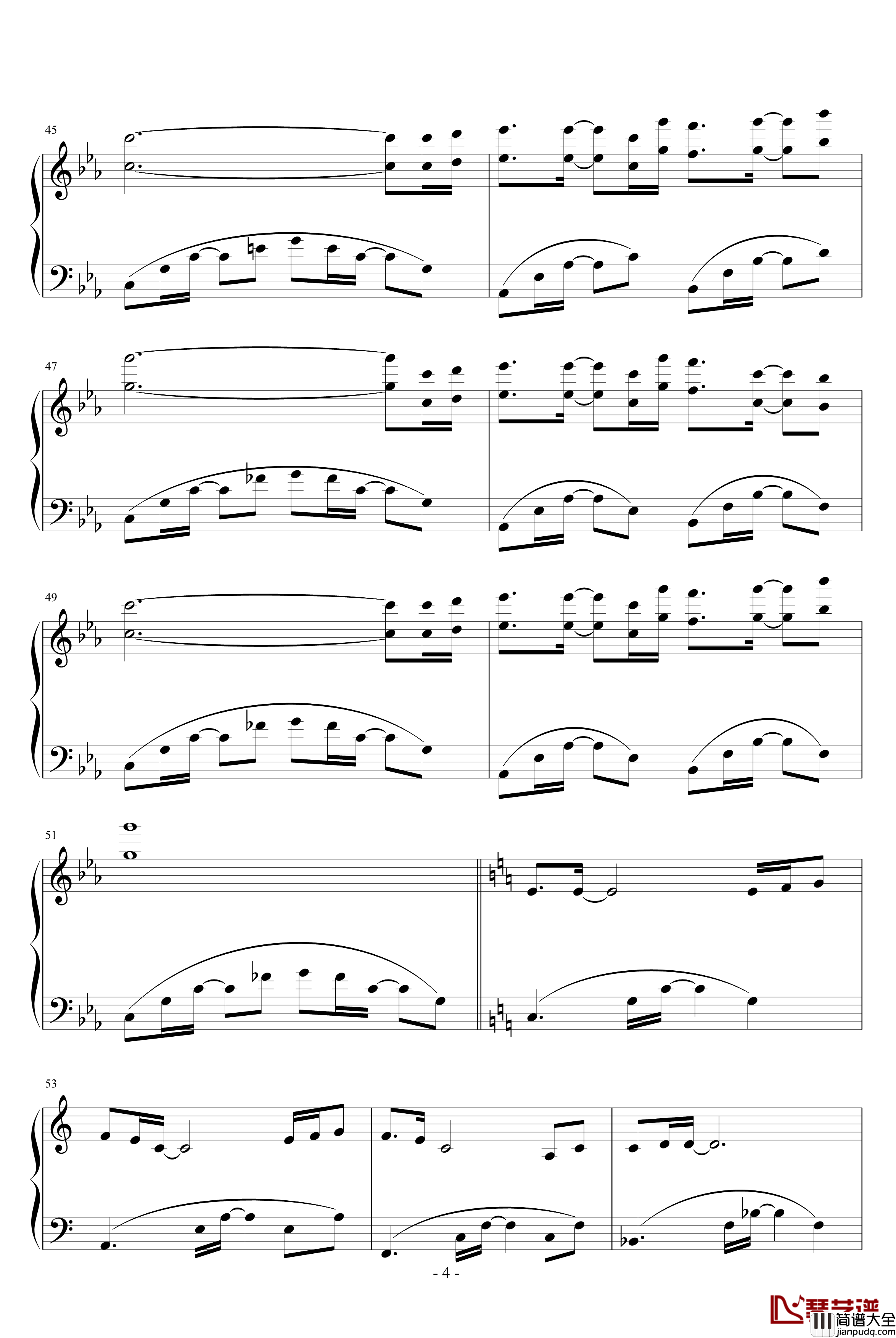 天蝎座钢琴谱_改编_游戏