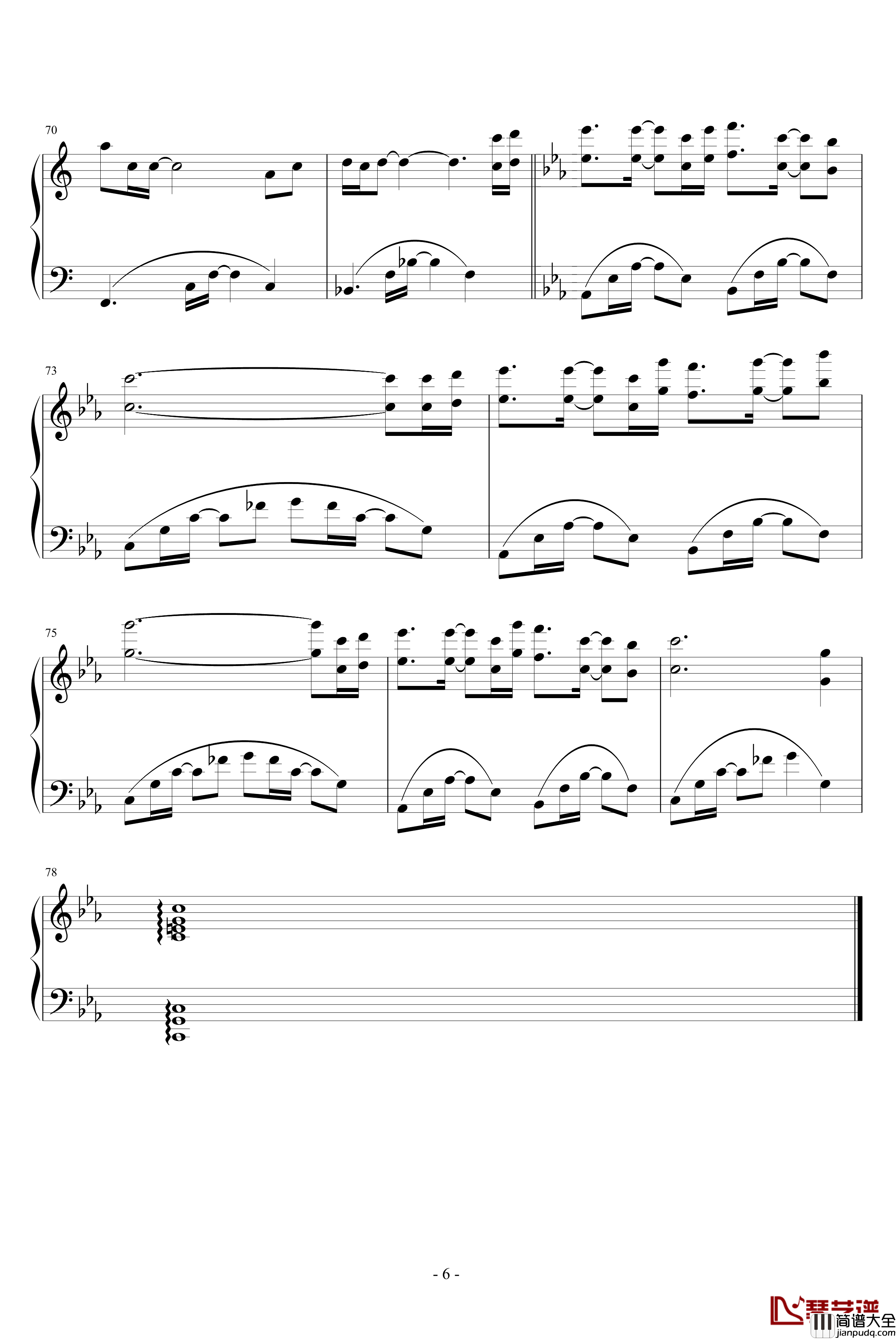 天蝎座钢琴谱_改编_游戏