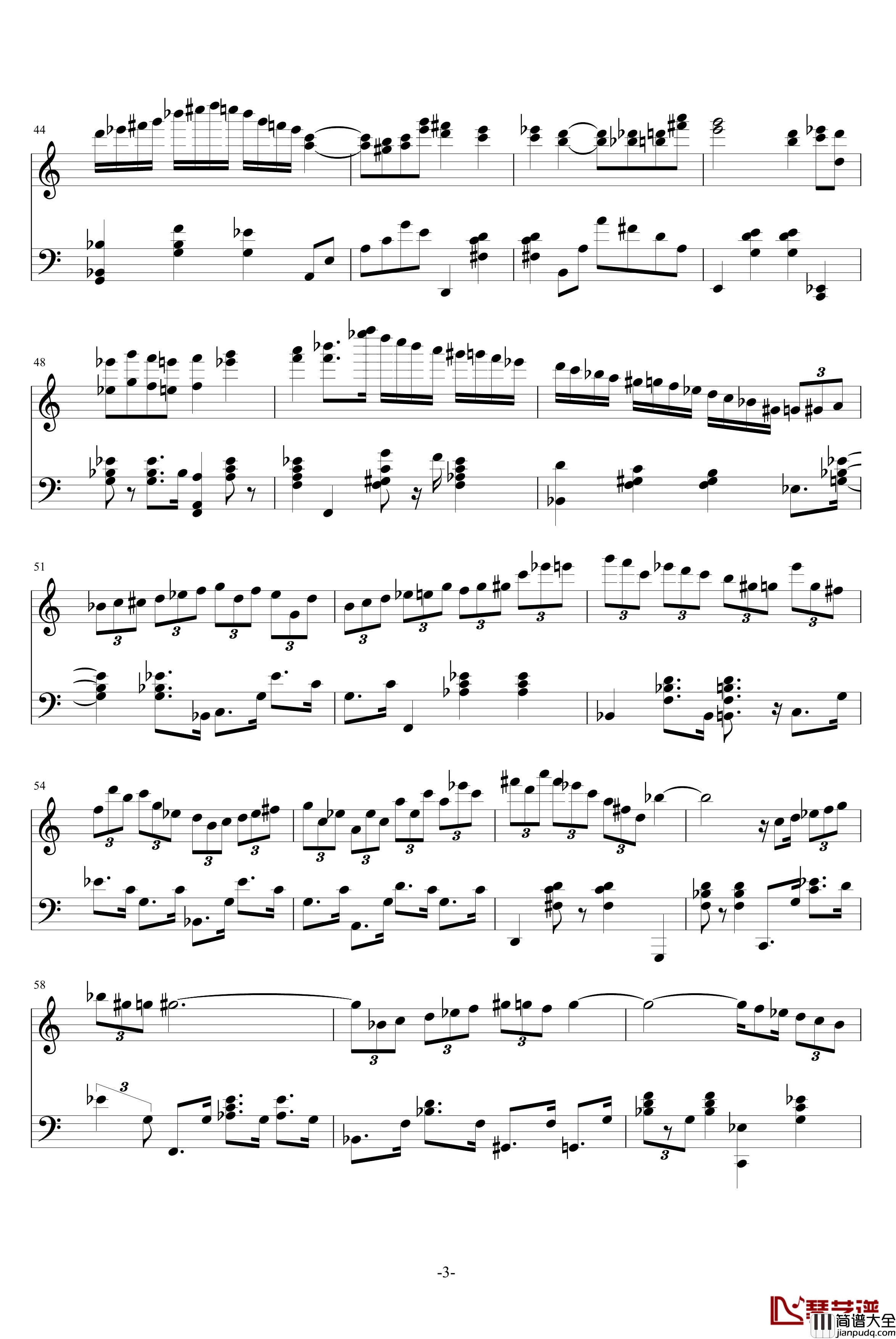 Magic_Waltz钢琴谱_基本接近原版_海上钢琴师