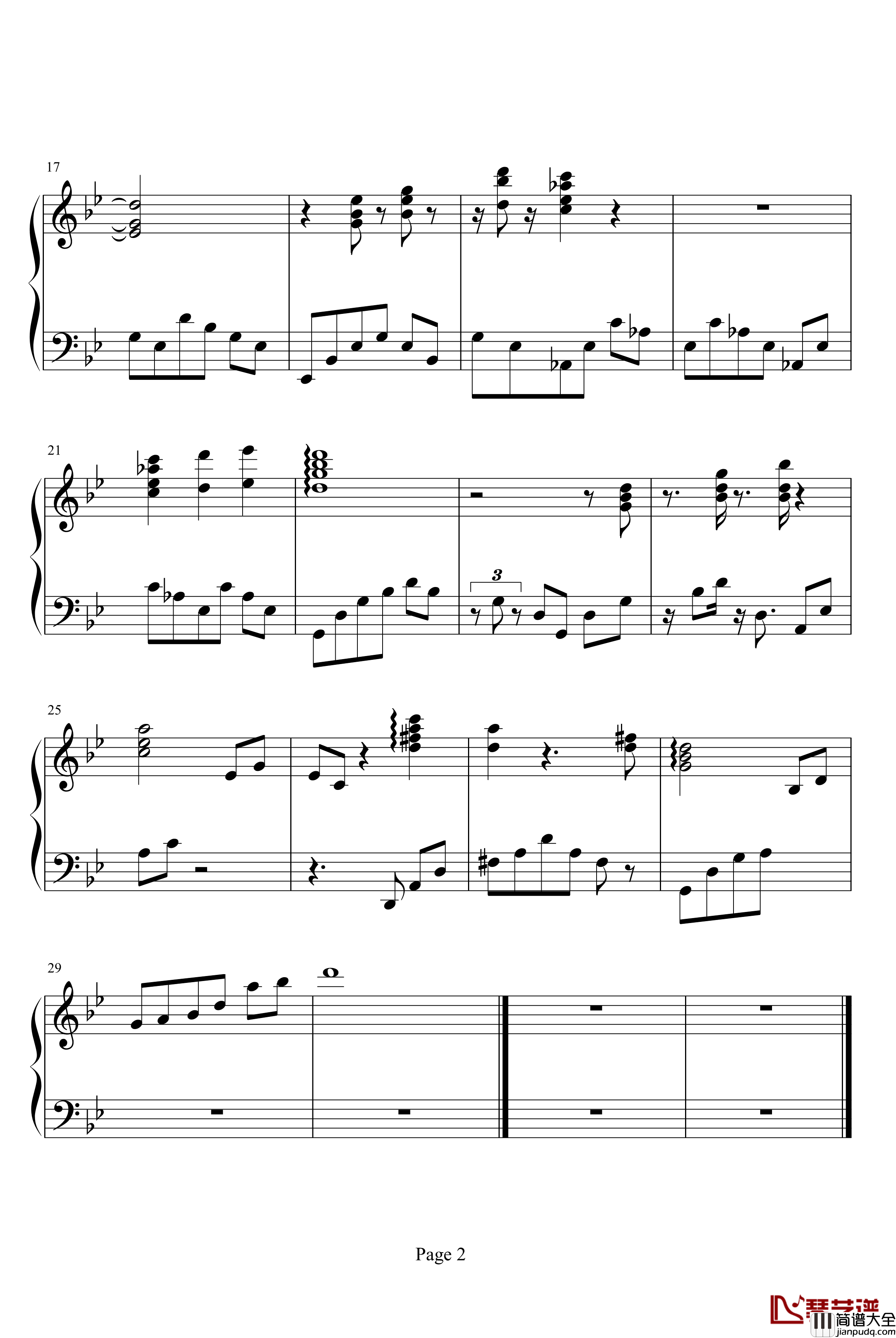 圣斗士星矢钢琴谱_回忆悲伤_圣斗士